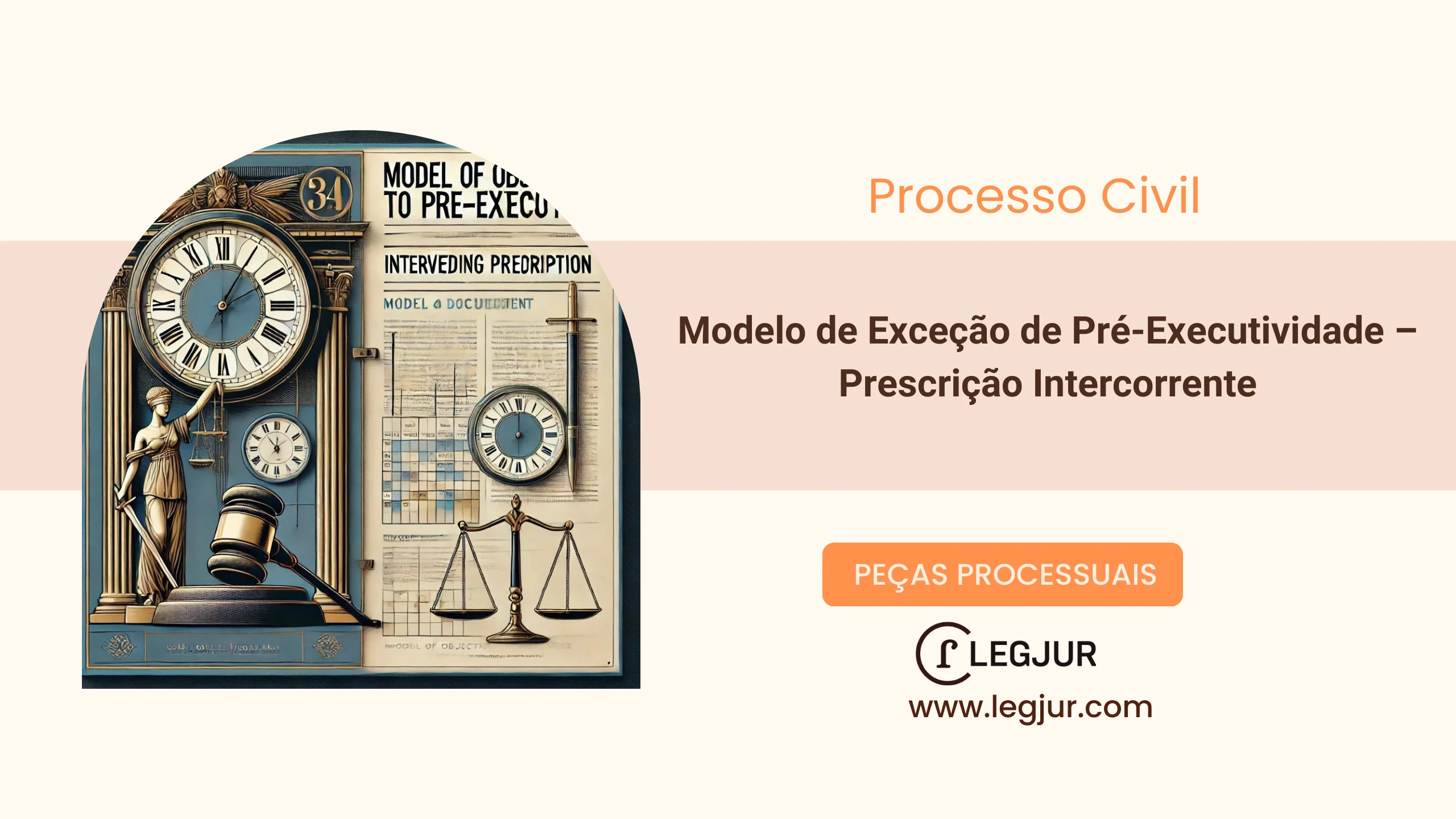 Modelo de Exceção de Pré-Executividade com Pedido de Extinção de Execução por Prescrição Intercorrente