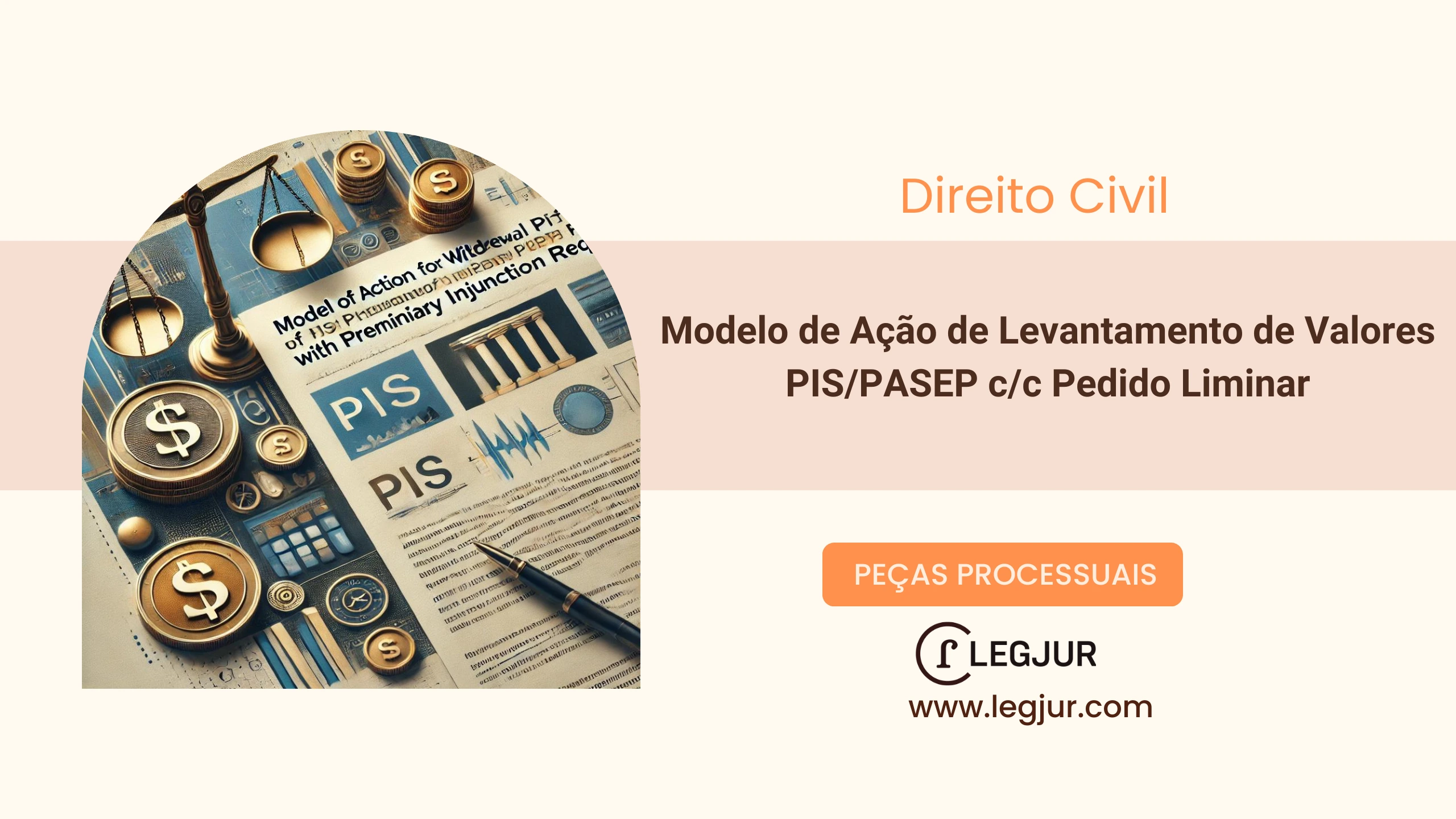Modelo de Petição Inicial de Ação de Levantamento de Valores do PIS/PASEP contra Banco do Brasil S/A