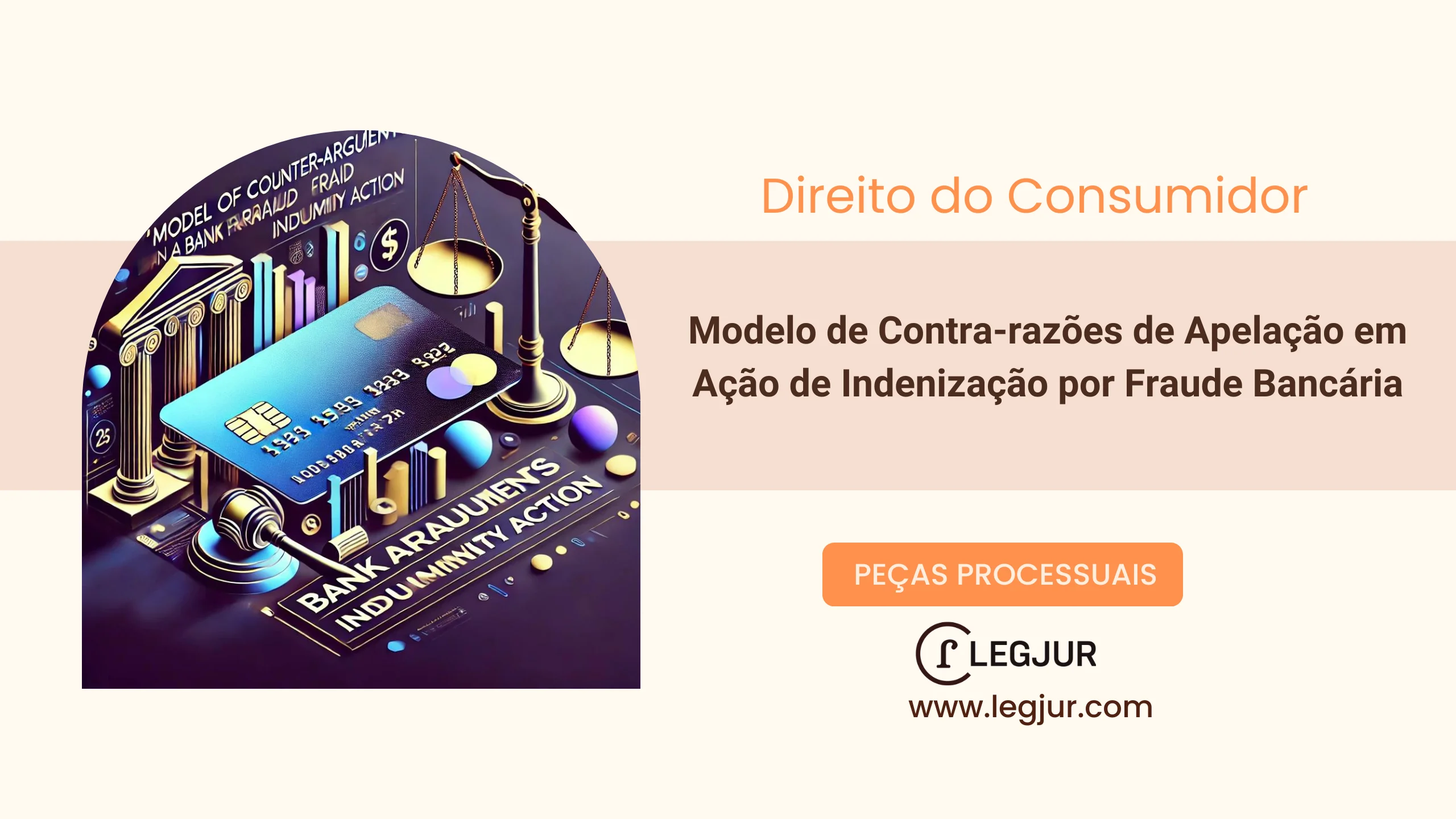Modelo de Contra-Razões de Apelação em Ação Declaratória de Inexistência de Negócio Jurídico e Reparação de Danos Morais e Materiais Contra Banco Bradesco S/A