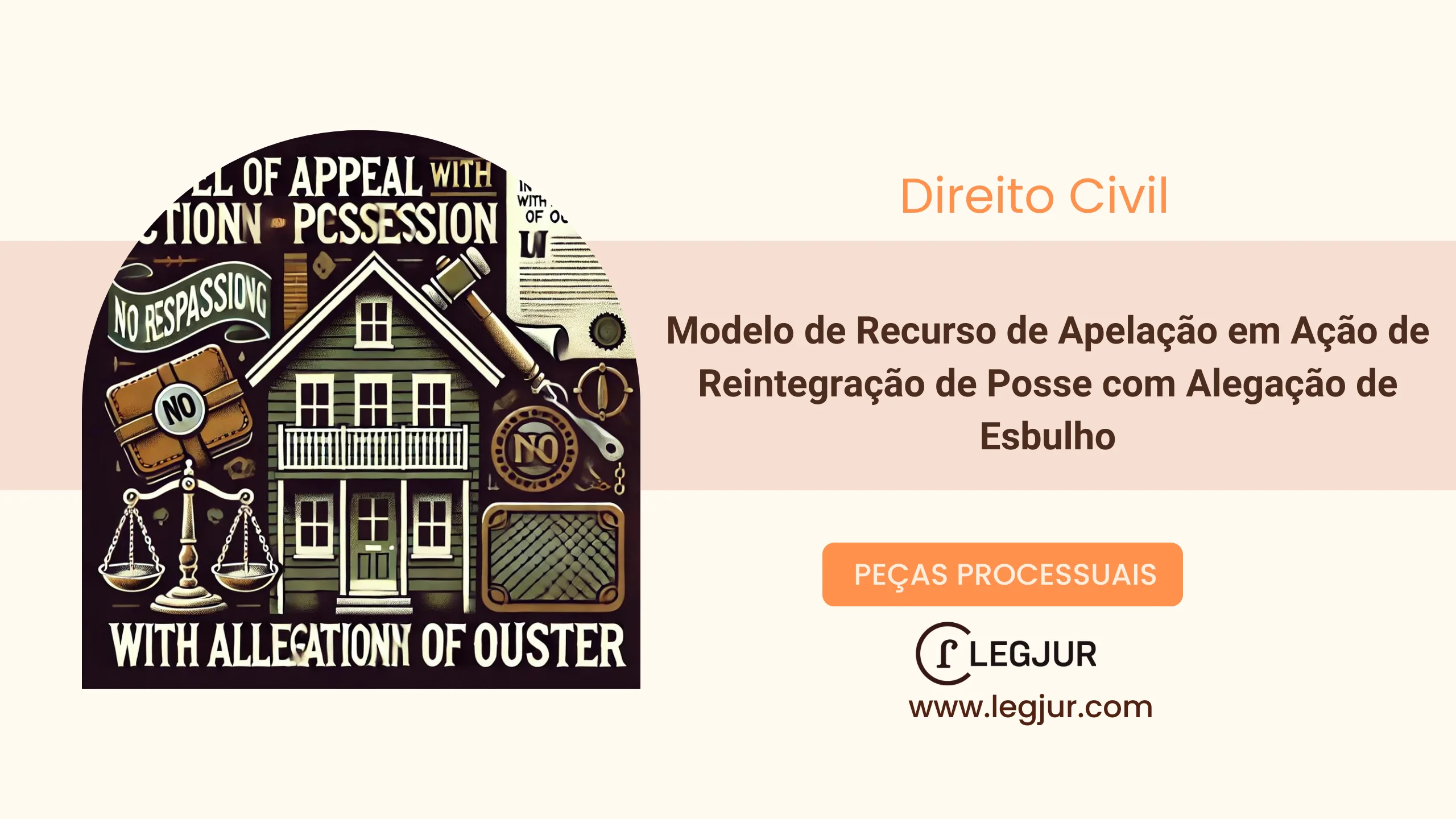 Modelo de Recurso de Apelação contra Sentença em Ação de Reintegração de Posse com Pedido de Justiça Gratuita e Anulação por Cerceamento de Defesa
