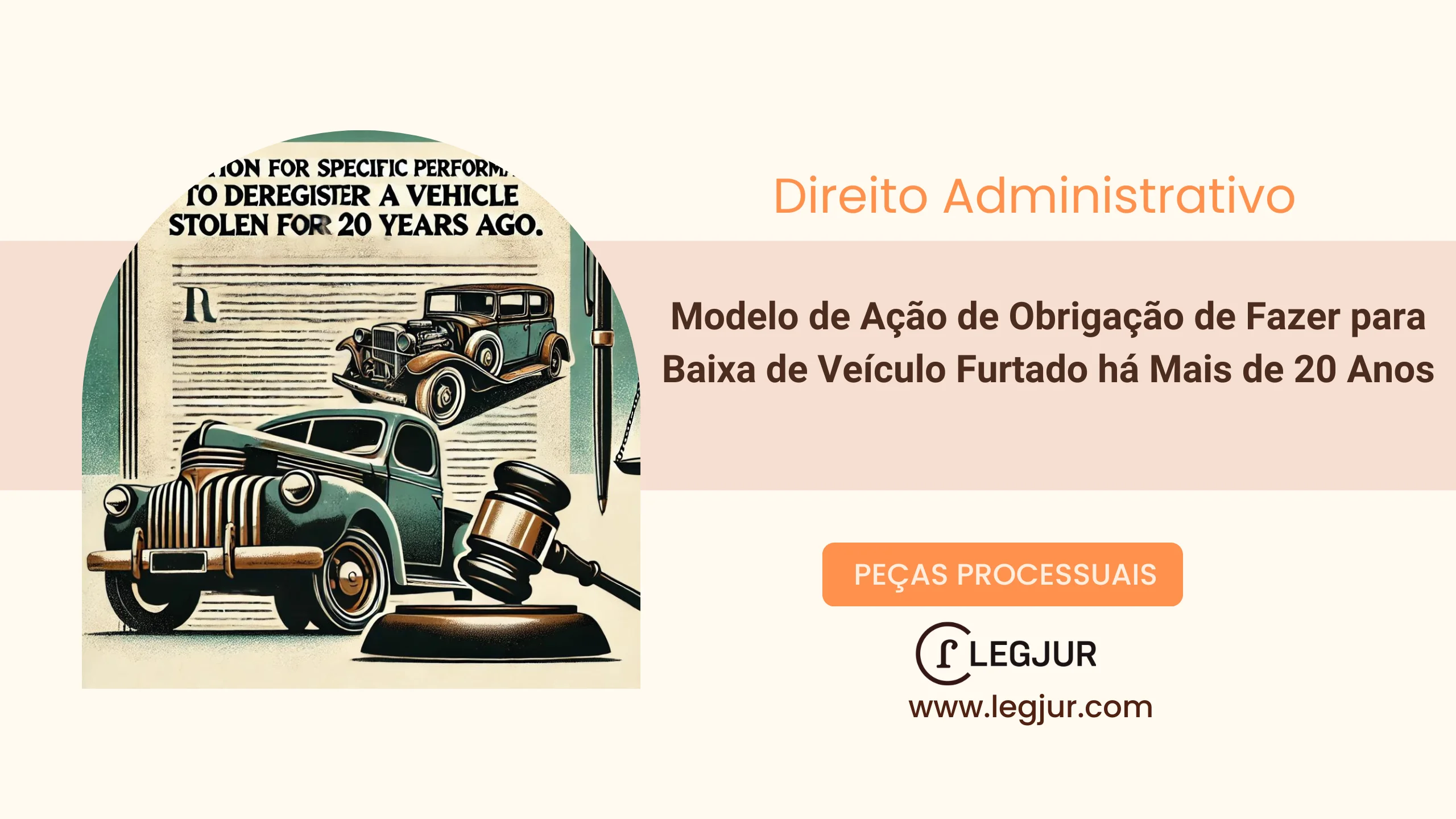 Modelo de Pedido de Baixa Definitiva de Veículo Roubado e Inexigibilidade de Débitos Tributários contra o DETRAN