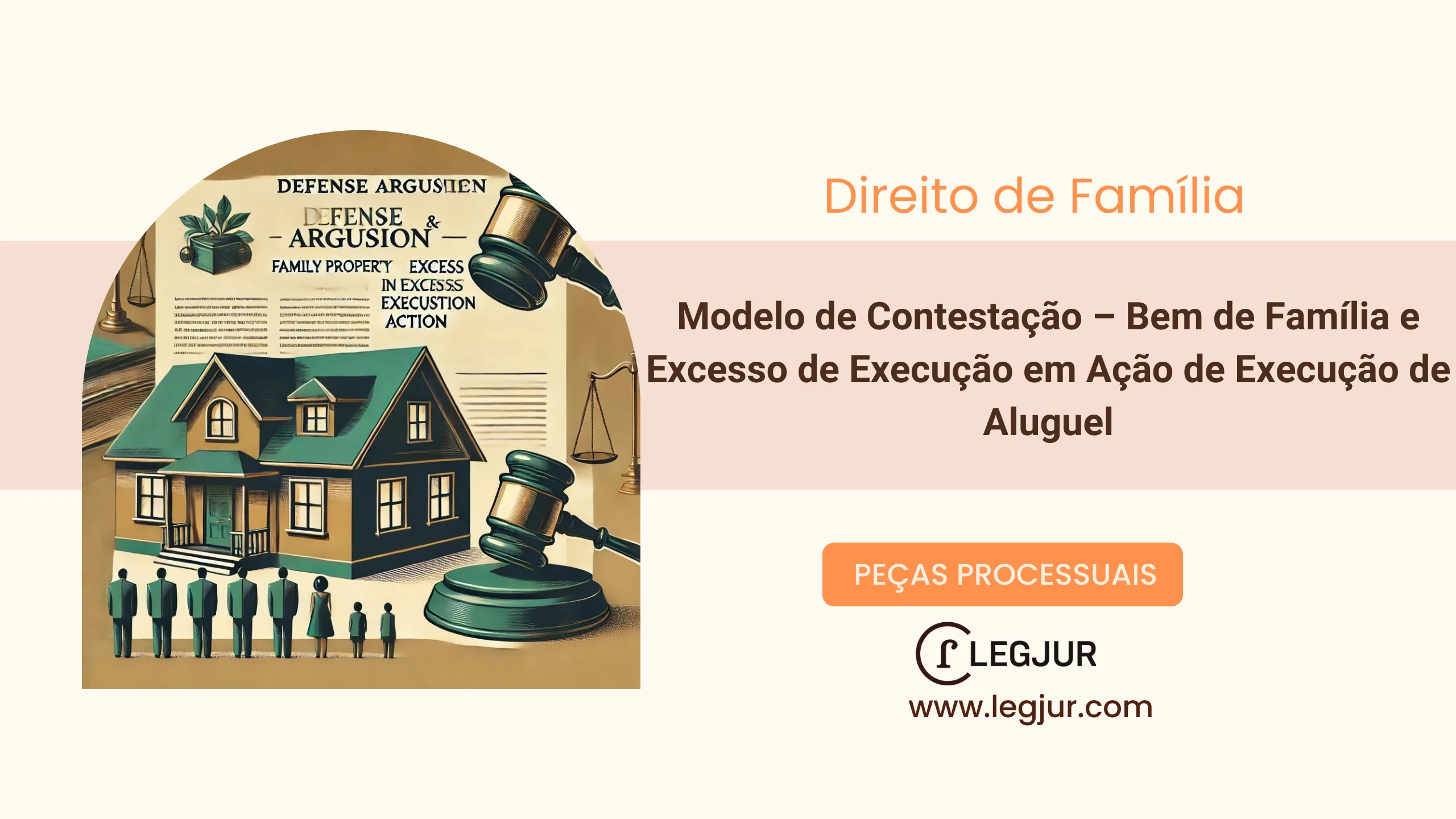 Modelo de Contestação à Impugnação de Penhora e Adjudicação em Execução de Aluguel devido por Ex-Cônjuge