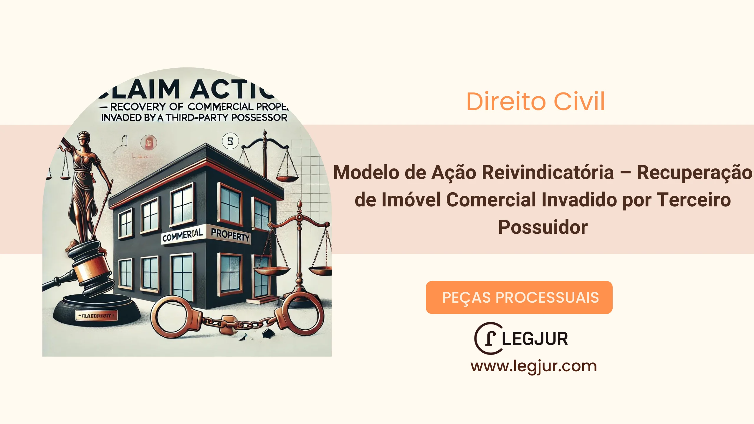 Modelo de Ação Reivindicatória para Reaver Posse de Imóvel com Base no Art. 1.228 do Código Civil e Pedido de Gratuidade da Justiça