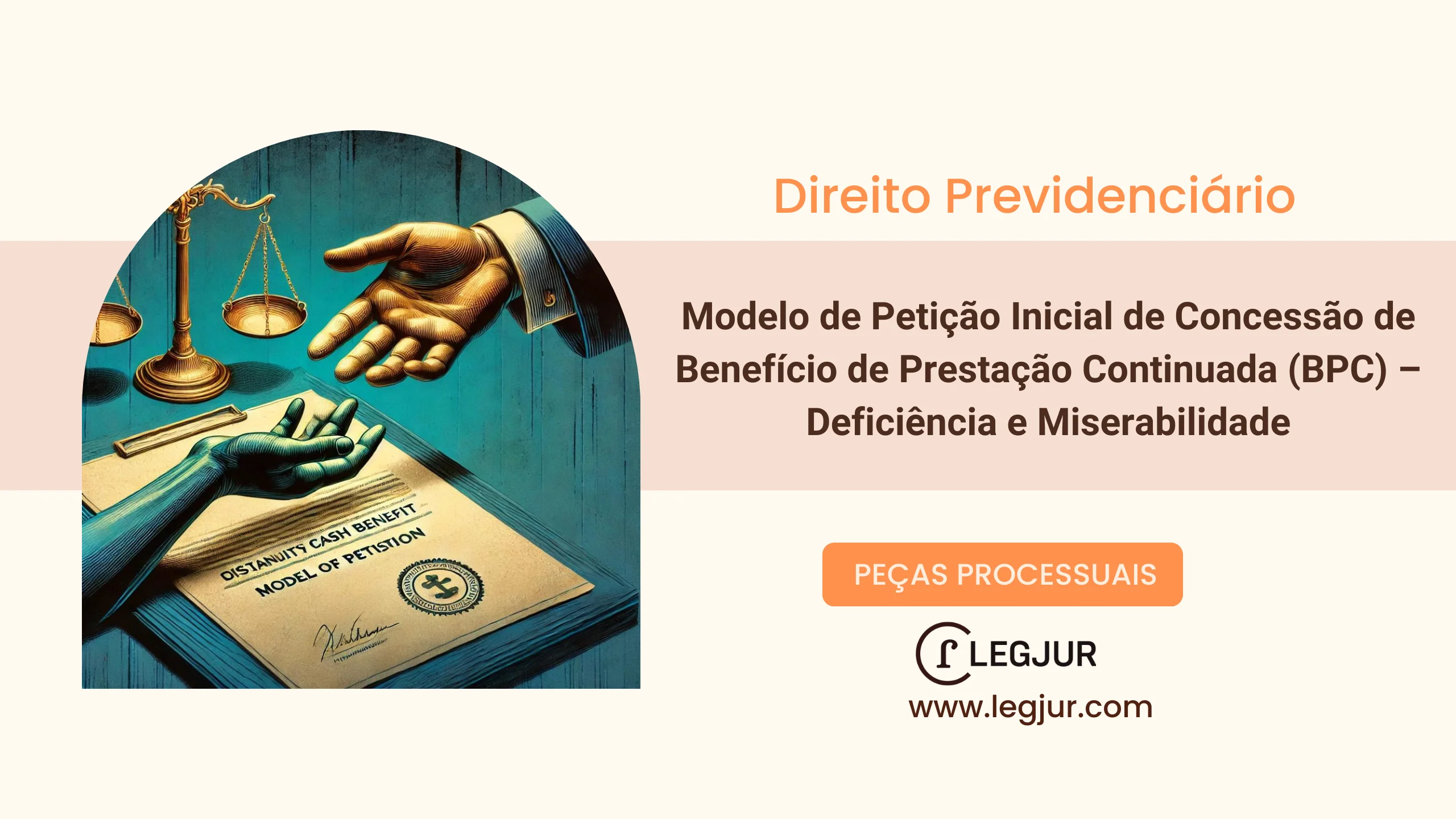 Modelo de Ação de Concessão de Benefício de Prestação Continuada (BPC) em face do INSS com base na Lei 8.742/1993 e CF/88