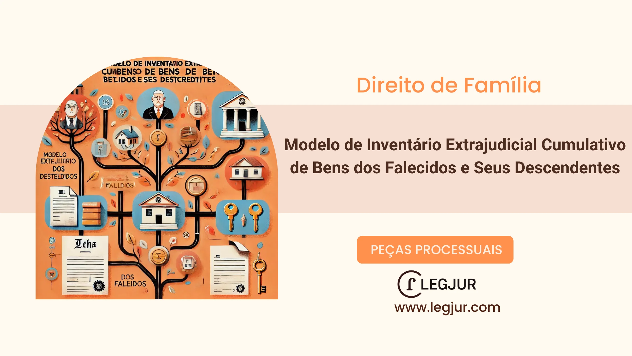 Modelo de Pedido de Instalação de Inventário Extrajudicial Cumulativo com Nomeação de Inventariante e Partilha de Bens