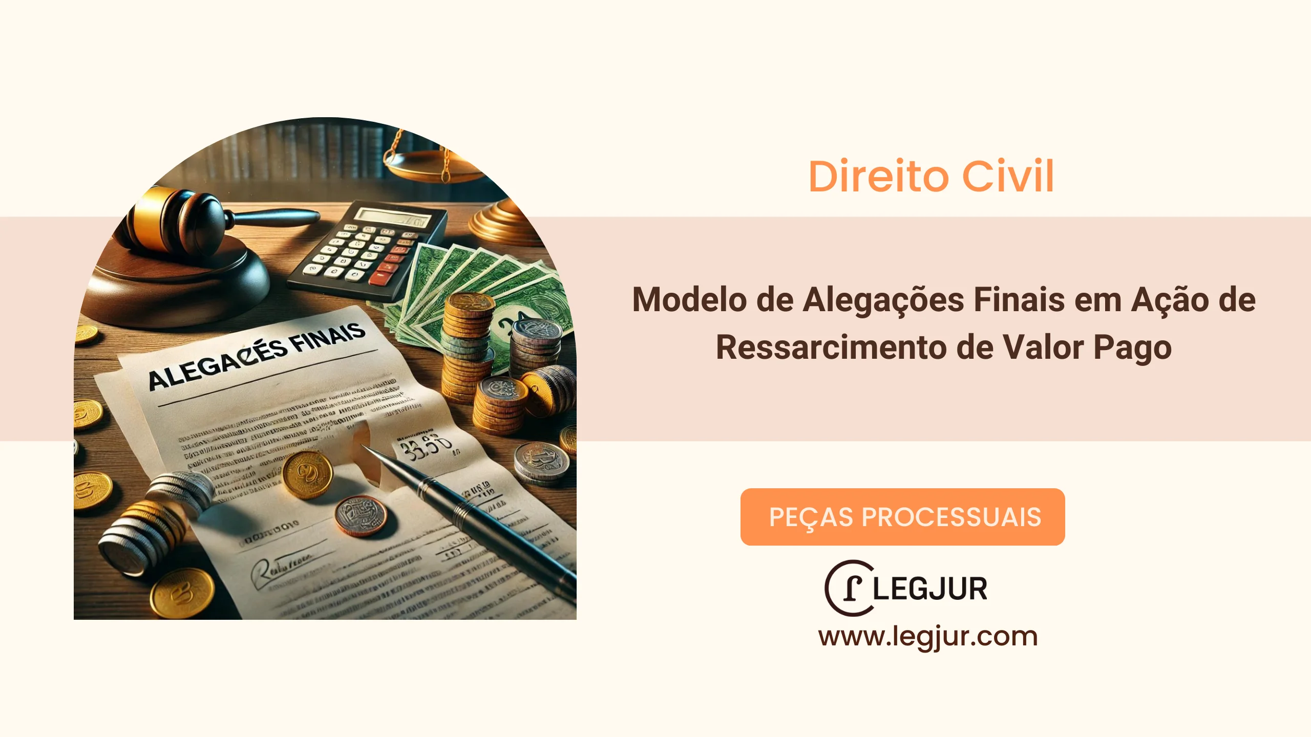 Modelo de Alegações Finais em Ação de Ressarcimento por Inadimplemento Contratual