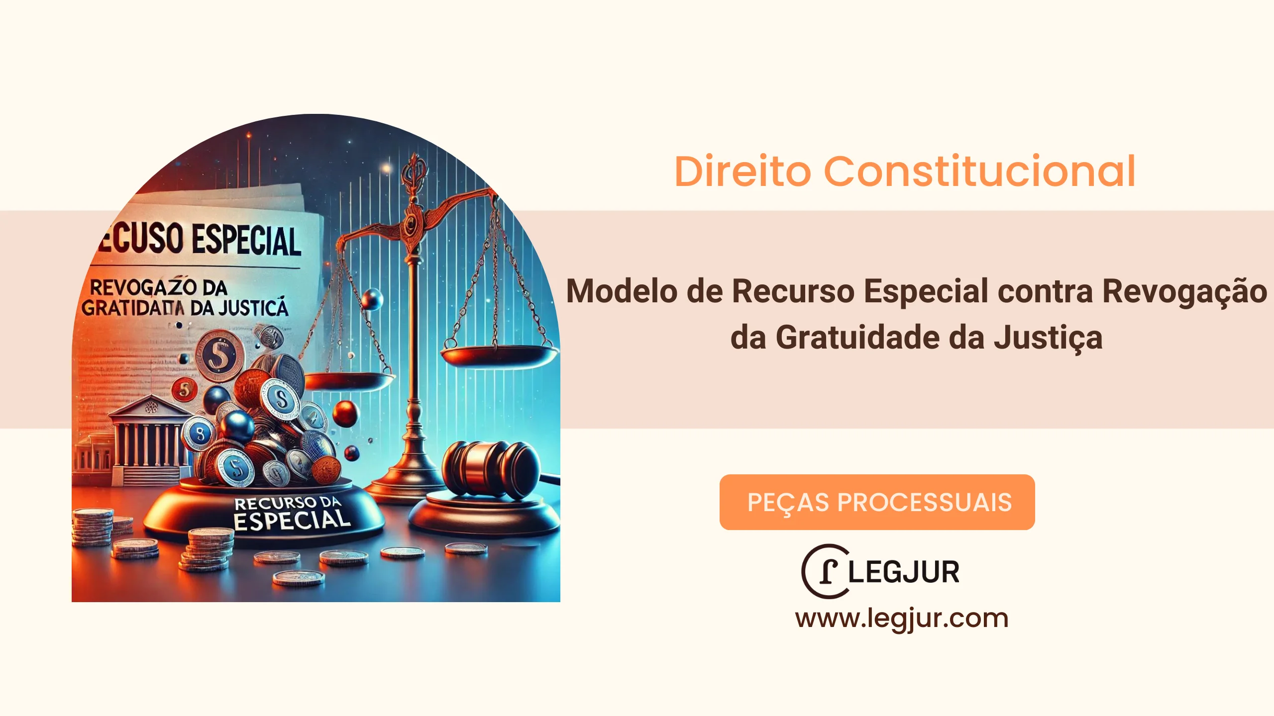 Modelo de Recurso Especial para Restabelecimento ou Concessão Parcial do Benefício de Gratuidade de Justiça com Base no CPC/2015 e CF/88