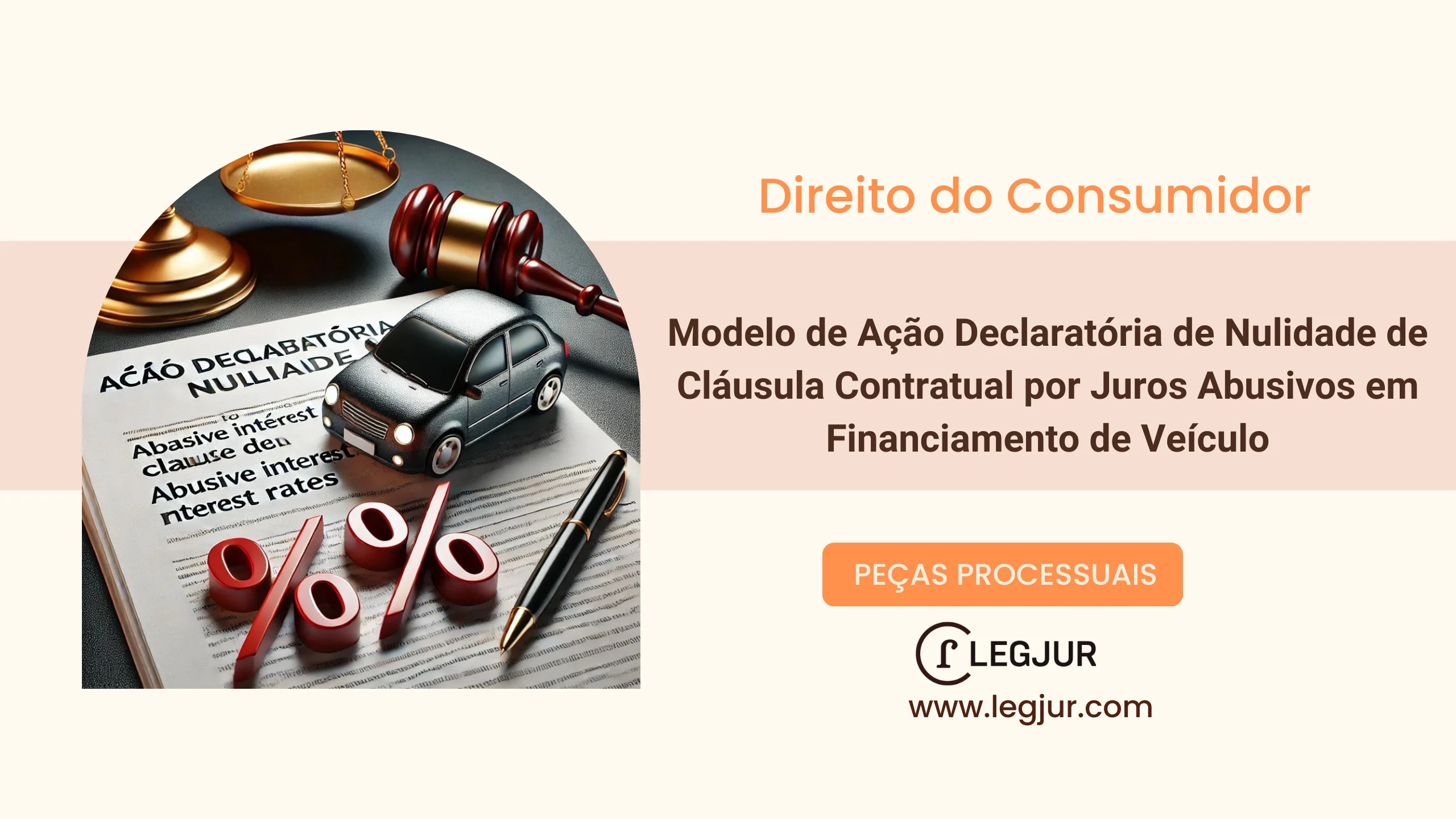 Modelo de Ação Revisional de Contrato com Pedido de Tutela de Urgência para Suspensão de Parcelas e Revisão de Juros Abusivos