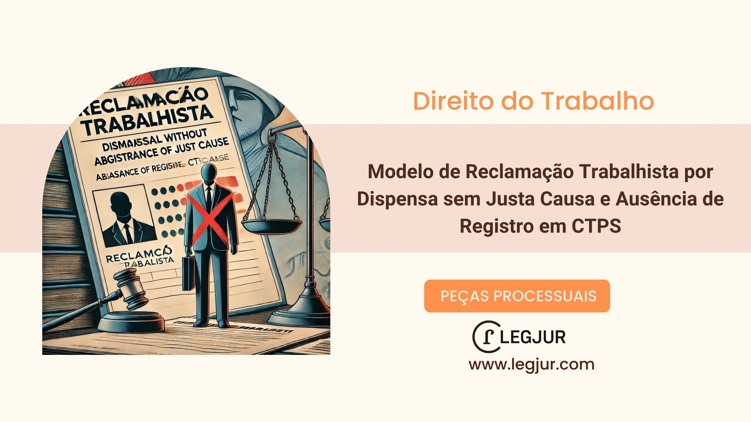 Modelo de Reclamação Trabalhista para Reconhecimento de Vínculo de Emprego e Pagamento de Verbas Rescisórias