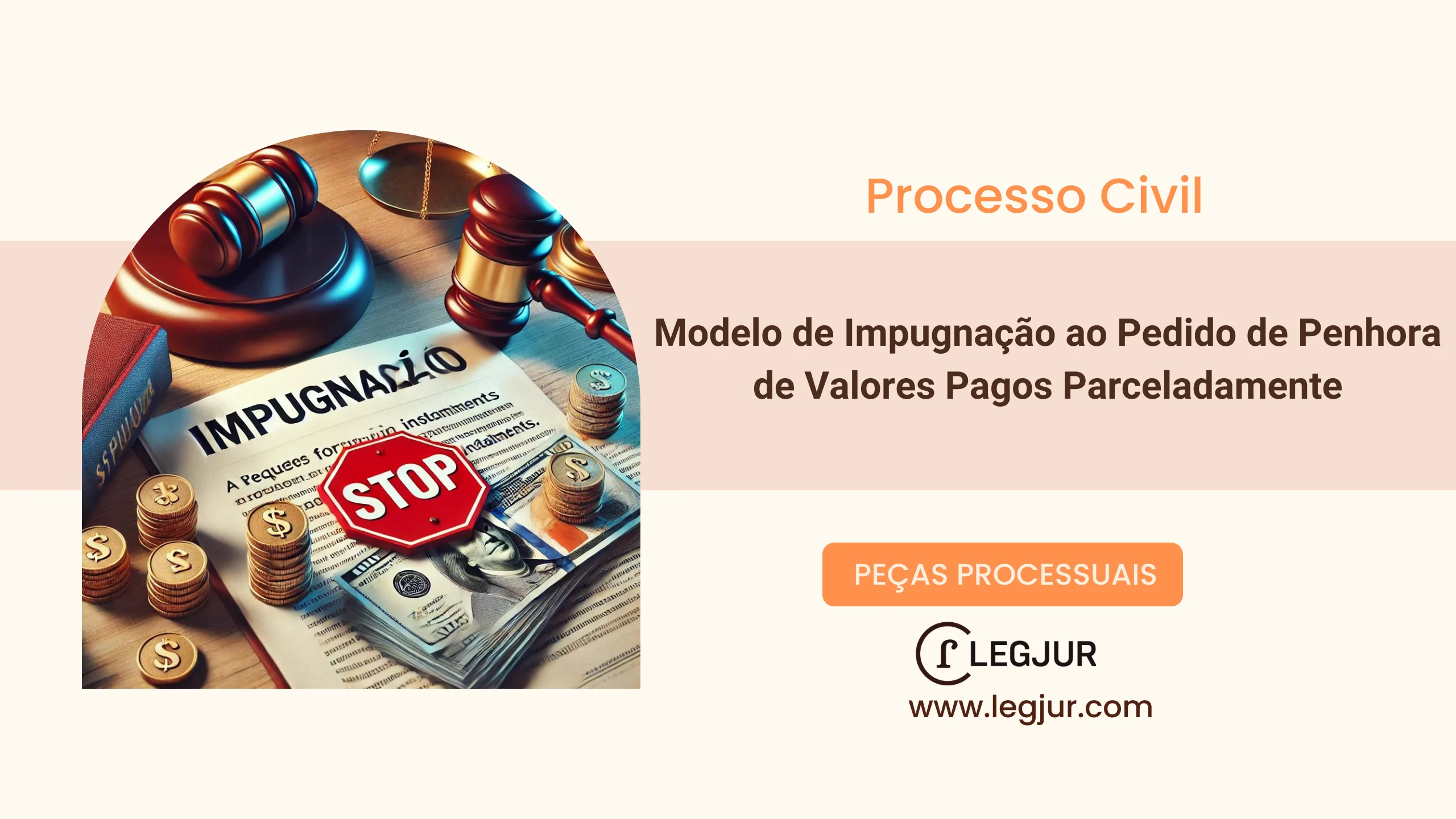 Modelo de Impugnação à Penhora de Valores em Conta Bancária com Base no CPC/2015 e Defesa da Impenhorabilidade