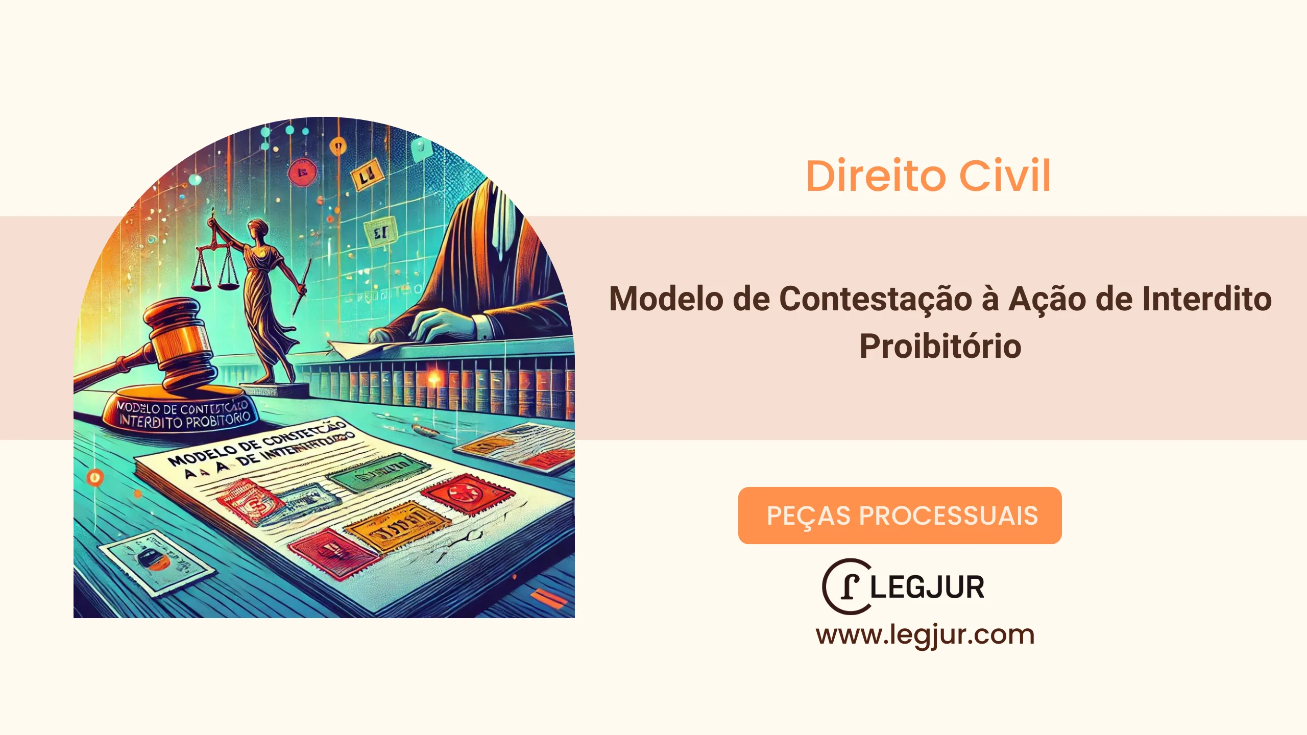 Modelo de Contestação em Ação de Interdito Proibitório com Alegação de Posse de Boa-Fé e Ânimo de Dono