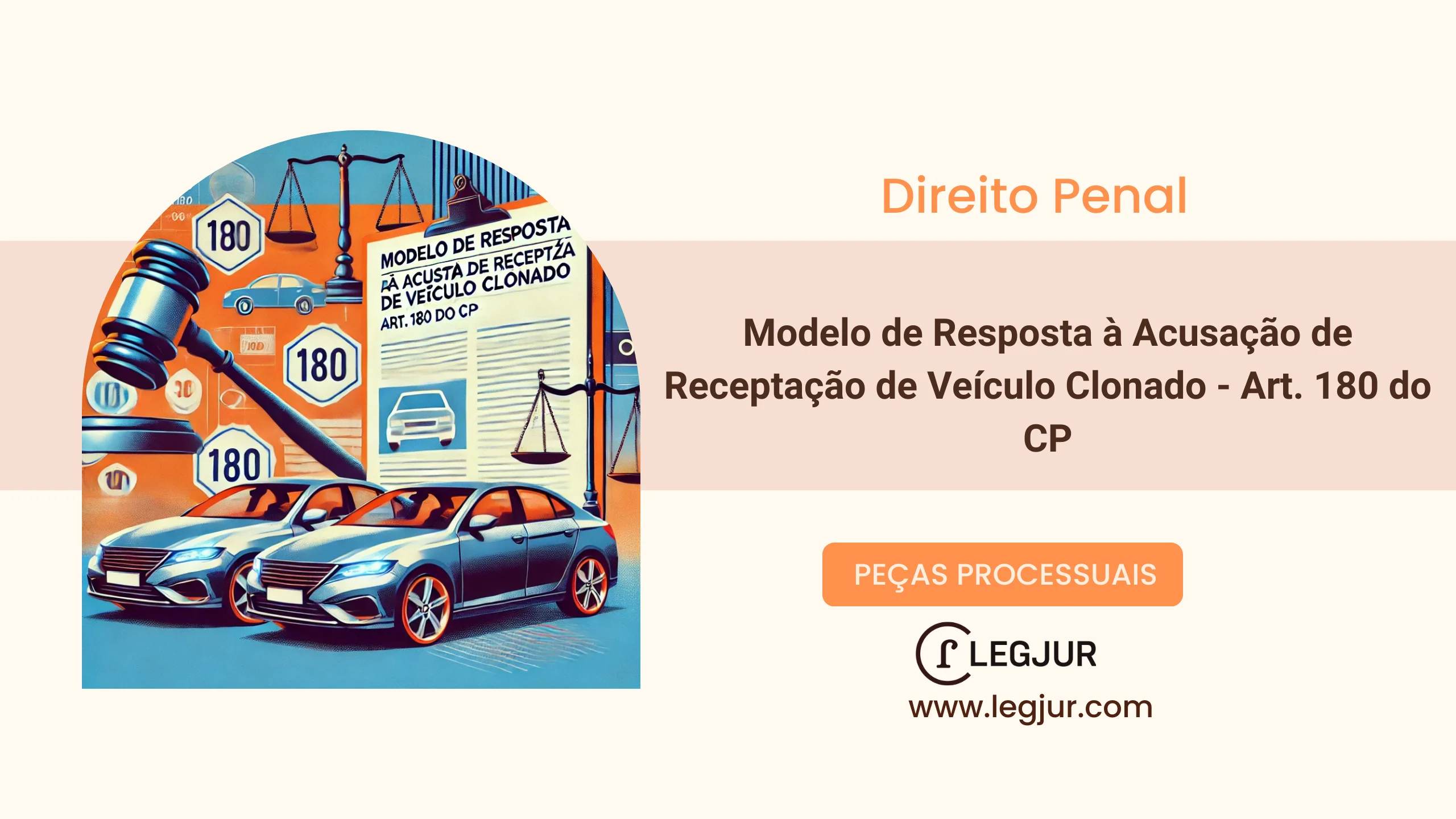 Modelo de Resposta à Acusação em Processo Criminal por Receptação Dolosa de Veículo Supostamente Clonado