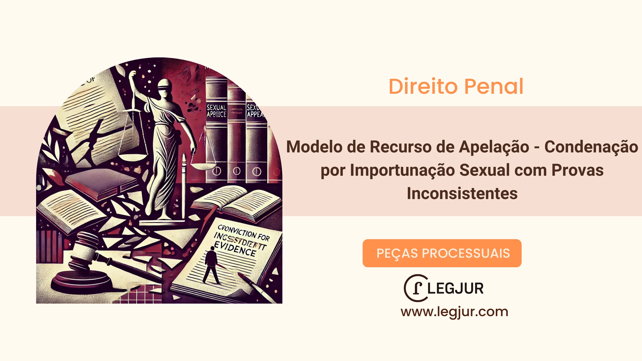 Modelo de Recurso de Apelação Criminal contra Sentença Condenatória por Importunação Sexual com Base na Fragilidade Probatória