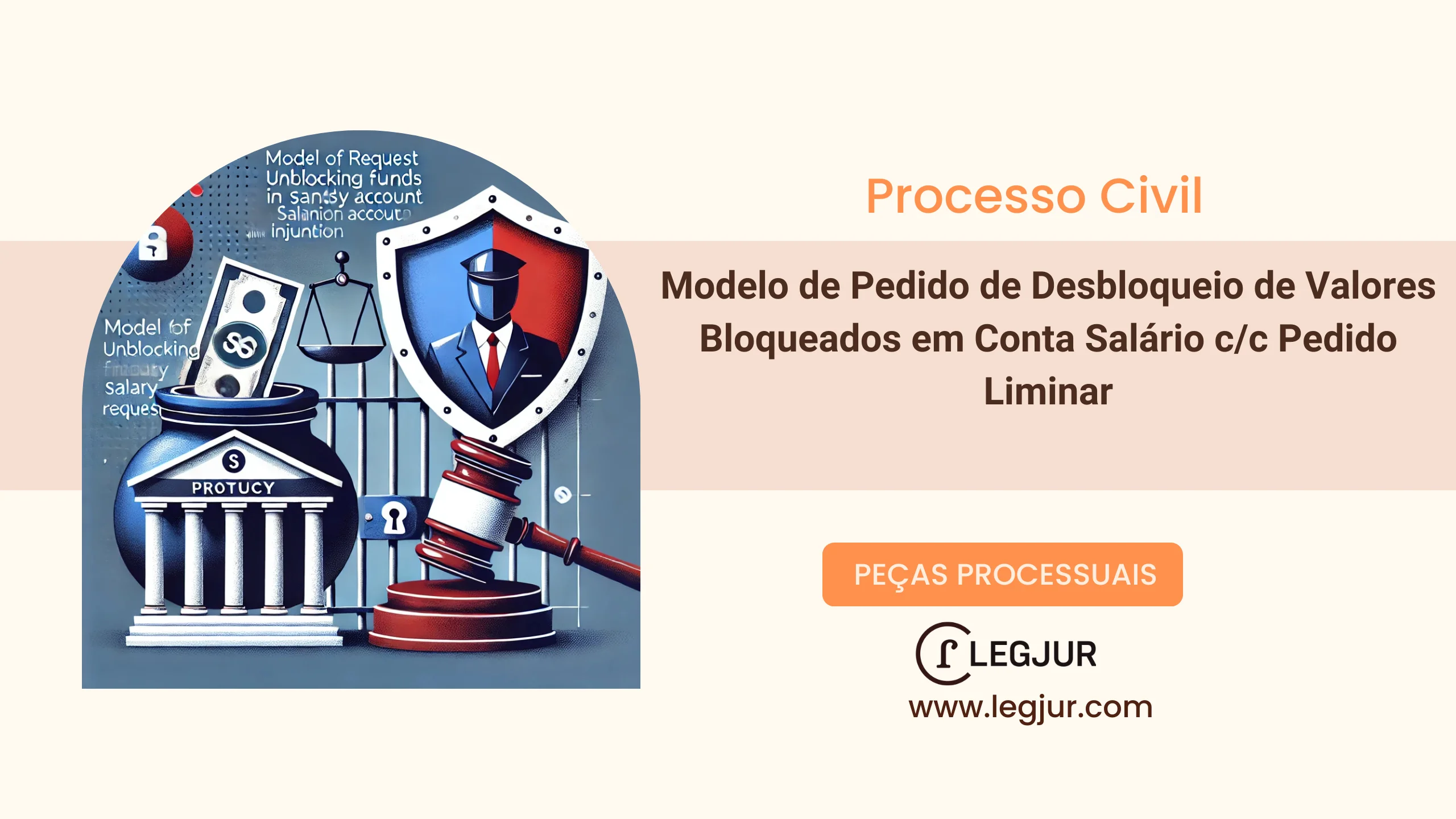 Modelo de Petição de Impugnação à Penhora com Pedido de Desbloqueio de Valores e Concessão de Tutela de Urgência em Defesa da Impenhorabilidade de Verbas Salariais