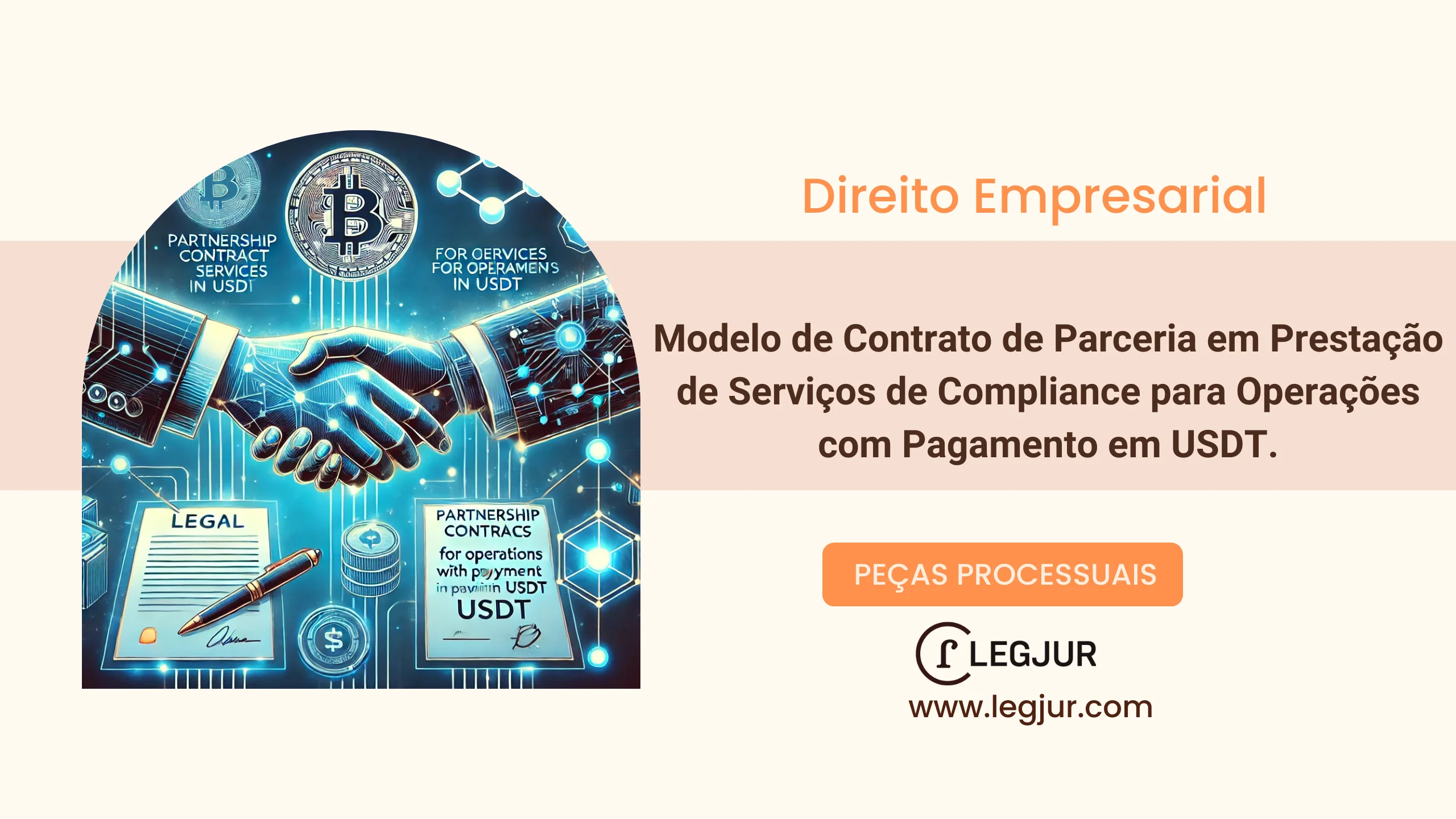 Modelo de Contrato de Parceria para Prestação de Serviços de Compliance com Pagamento em Criptoativo USDT