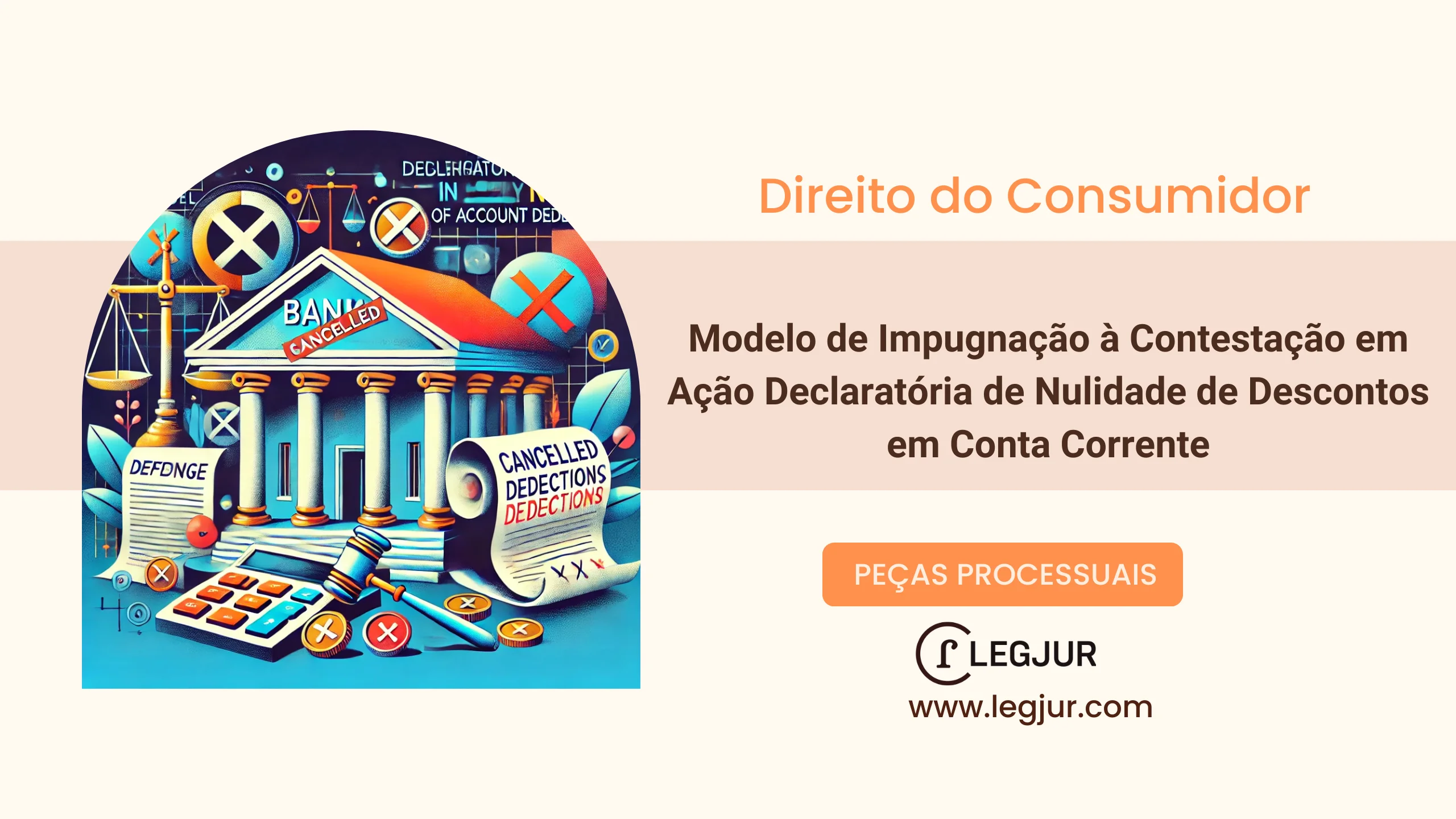 Modelo de Impugnação à Contestação em Ação Declaratória de Inexistência de Débito c/c Repetição de Indébito e Indenização por Danos Morais contra Cooperativa de Crédito
