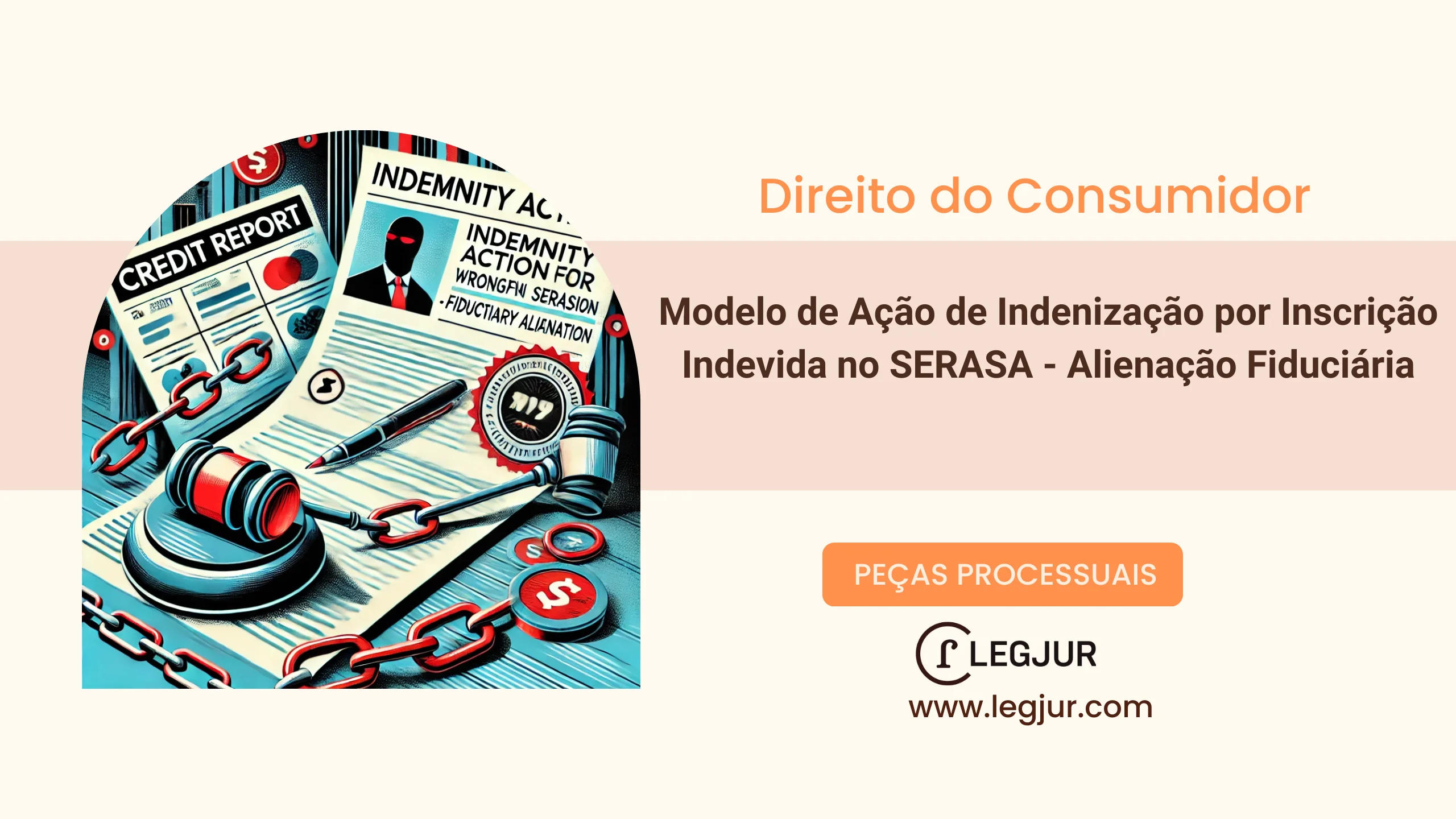 Modelo de Ação Declaratória de Inexistência de Débito, Indenização por Danos Morais e Repetição de Indébito em Face de Banco por Cobrança Indevida e Negativação Irregular