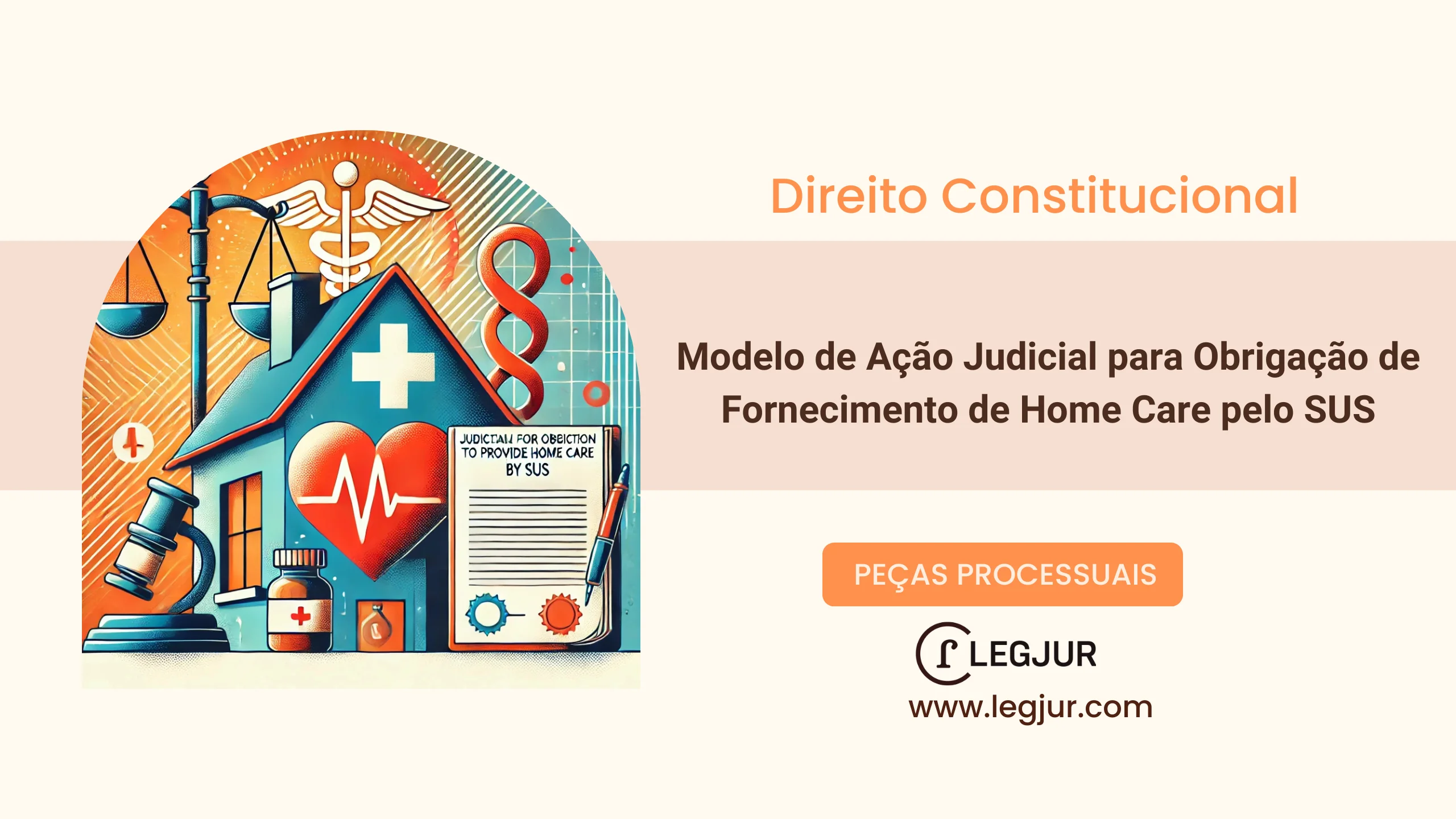 Modelo de Ação de Obrigação de Fazer com Pedido de Tutela Antecipada para Fornecimento de Home Care pelo Estado e Município