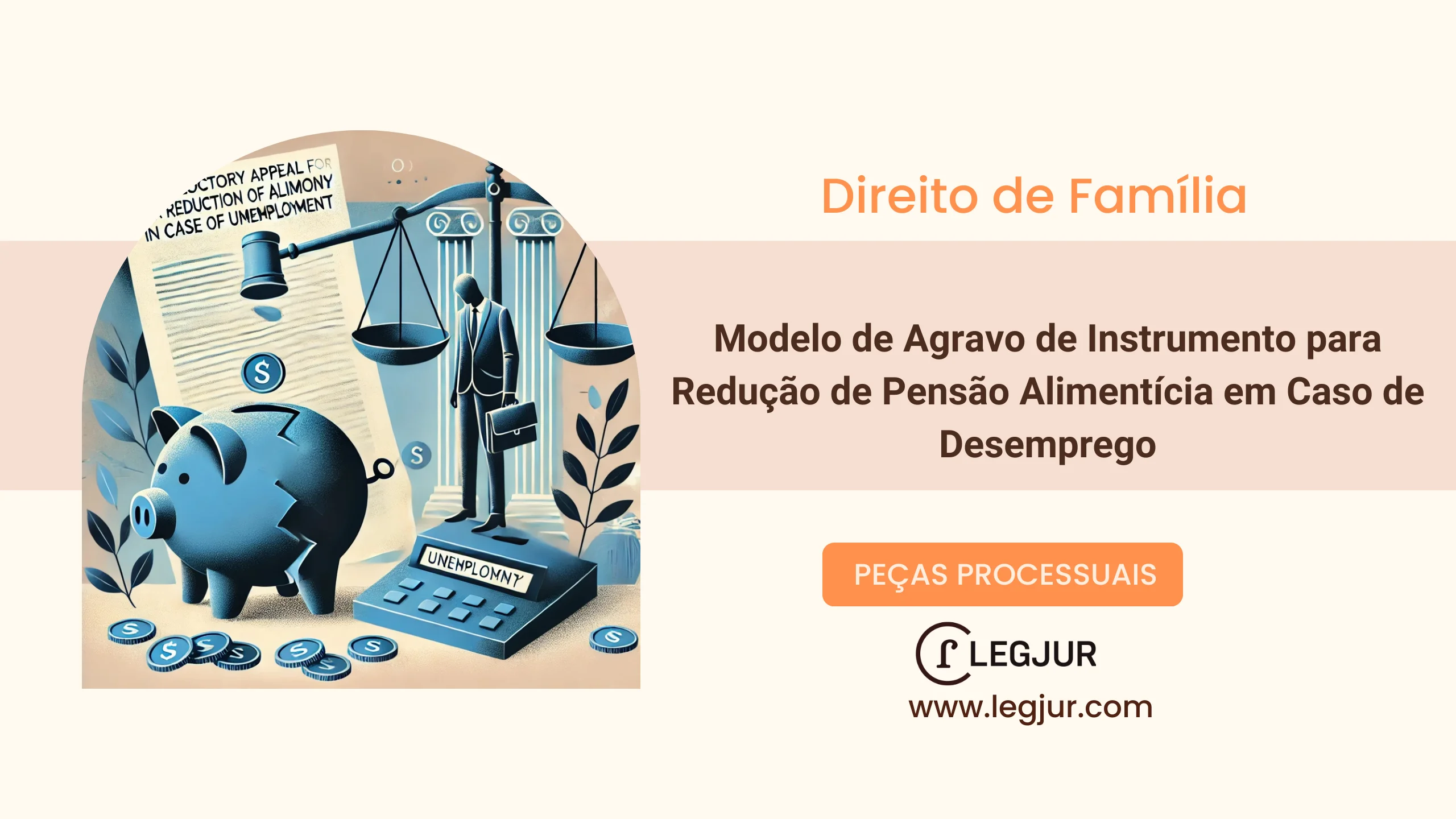 Modelo de Agravo de Instrumento Contra Decisão que Fixou Alimentos Provisórios em Percentual Excessivo
