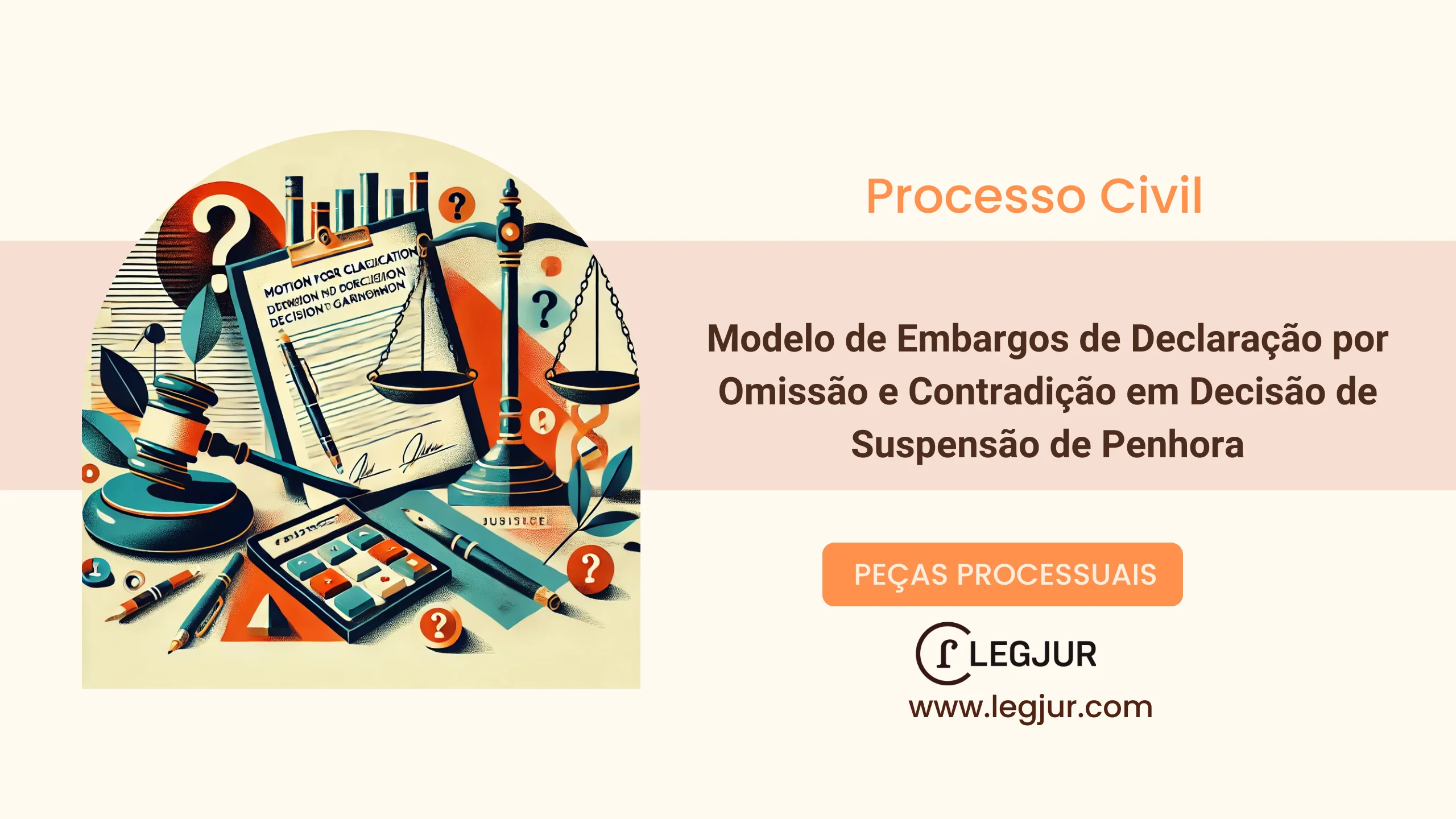 Modelo de Embargos de Declaração para Reconhecimento da Possibilidade de Penhora de Imóvel Descaracterizado como Bem de Família
