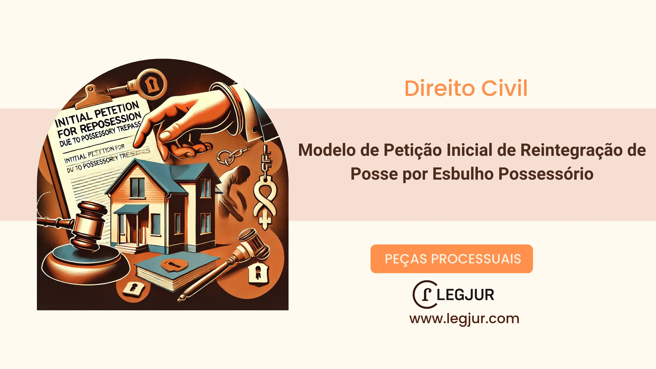 Modelo de Petição Inicial de Reintegração de Posse por Esbulho Possessório