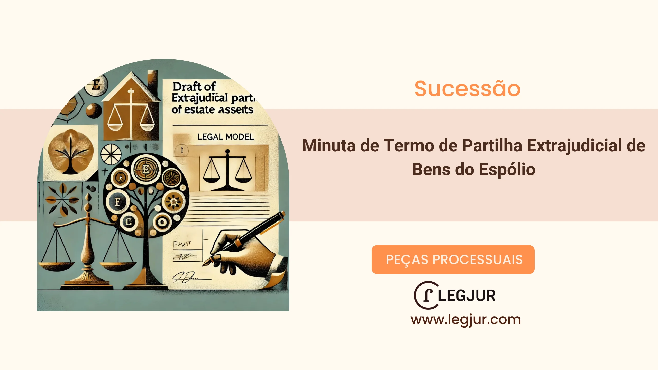 Modelo de Termo de Partilha Extrajudicial: Partilha Amigável de Herança entre Herdeiras Maiores e Capazes