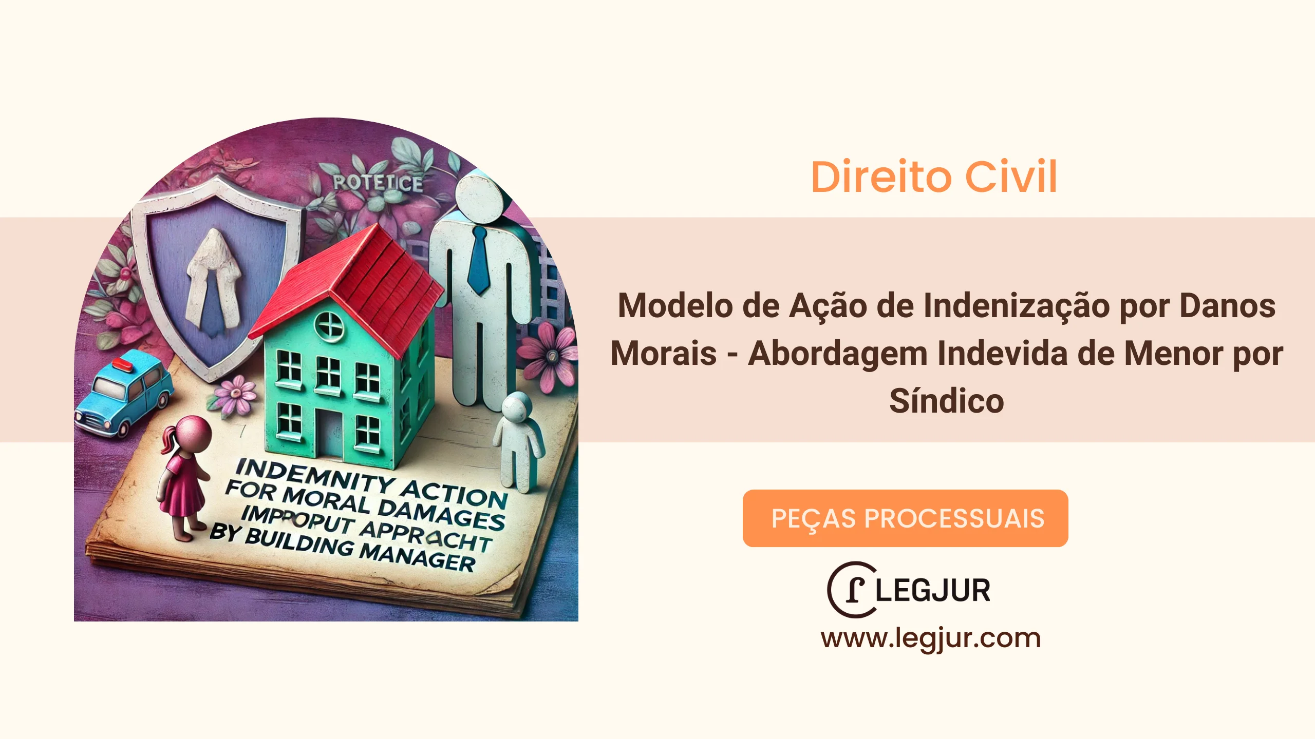Modelo de Queixa-Crime por Injúria com Abordagem Indevida a Menor em Condomínio