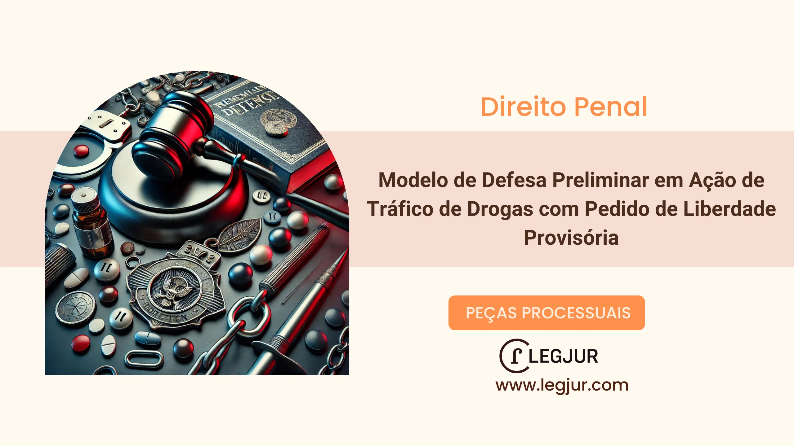 Modelo de Defesa Preliminar com Pedido de Liberdade Provisória em Caso de Tráfico de Drogas Previsto no Art. 33 da Lei 11.343/2006