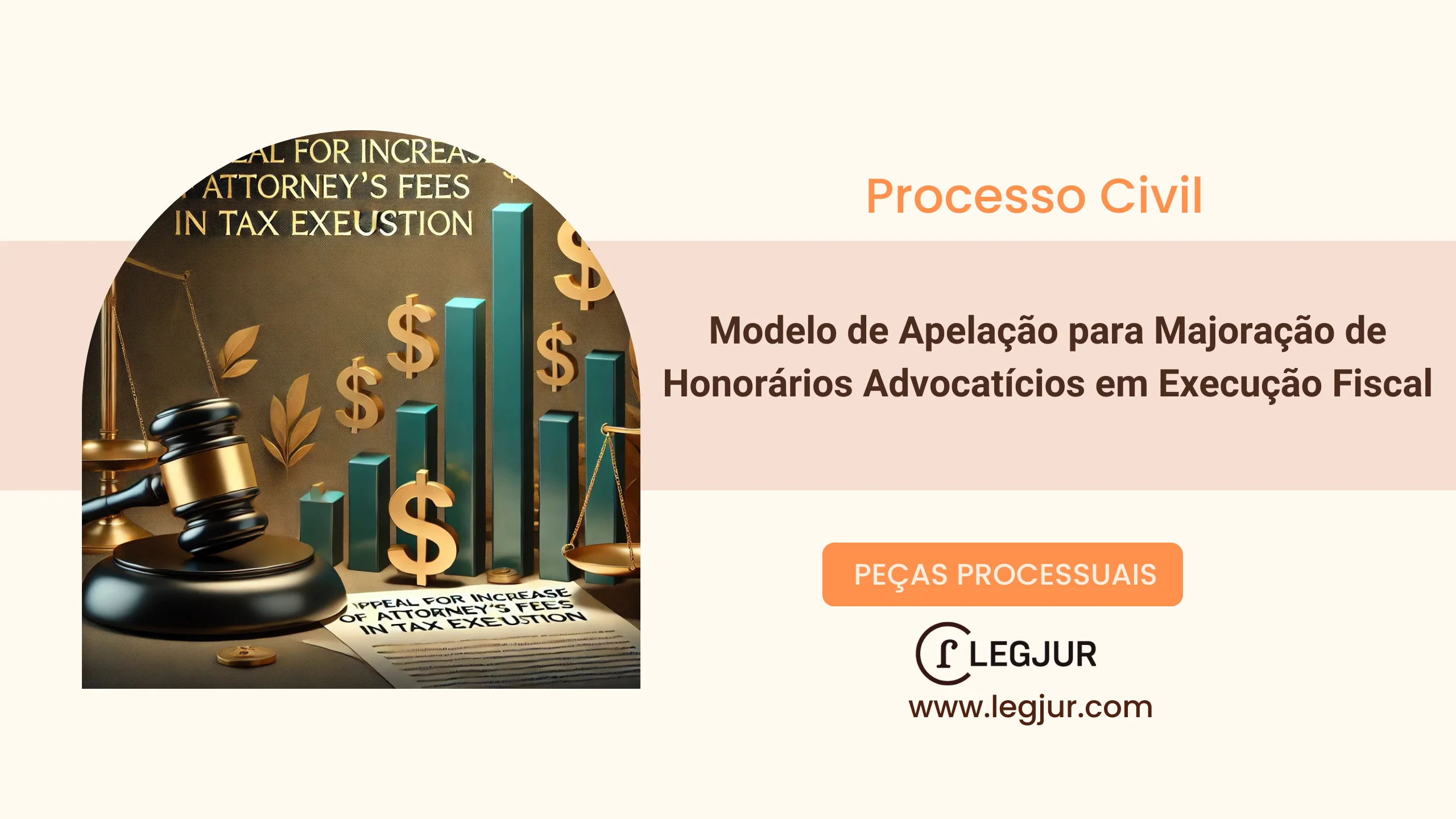 Modelo de Apelação Cível para Majoração de Honorários Advocatícios Sucumbenciais com Base no CPC/2015 e no Tema 1.076 do STJ