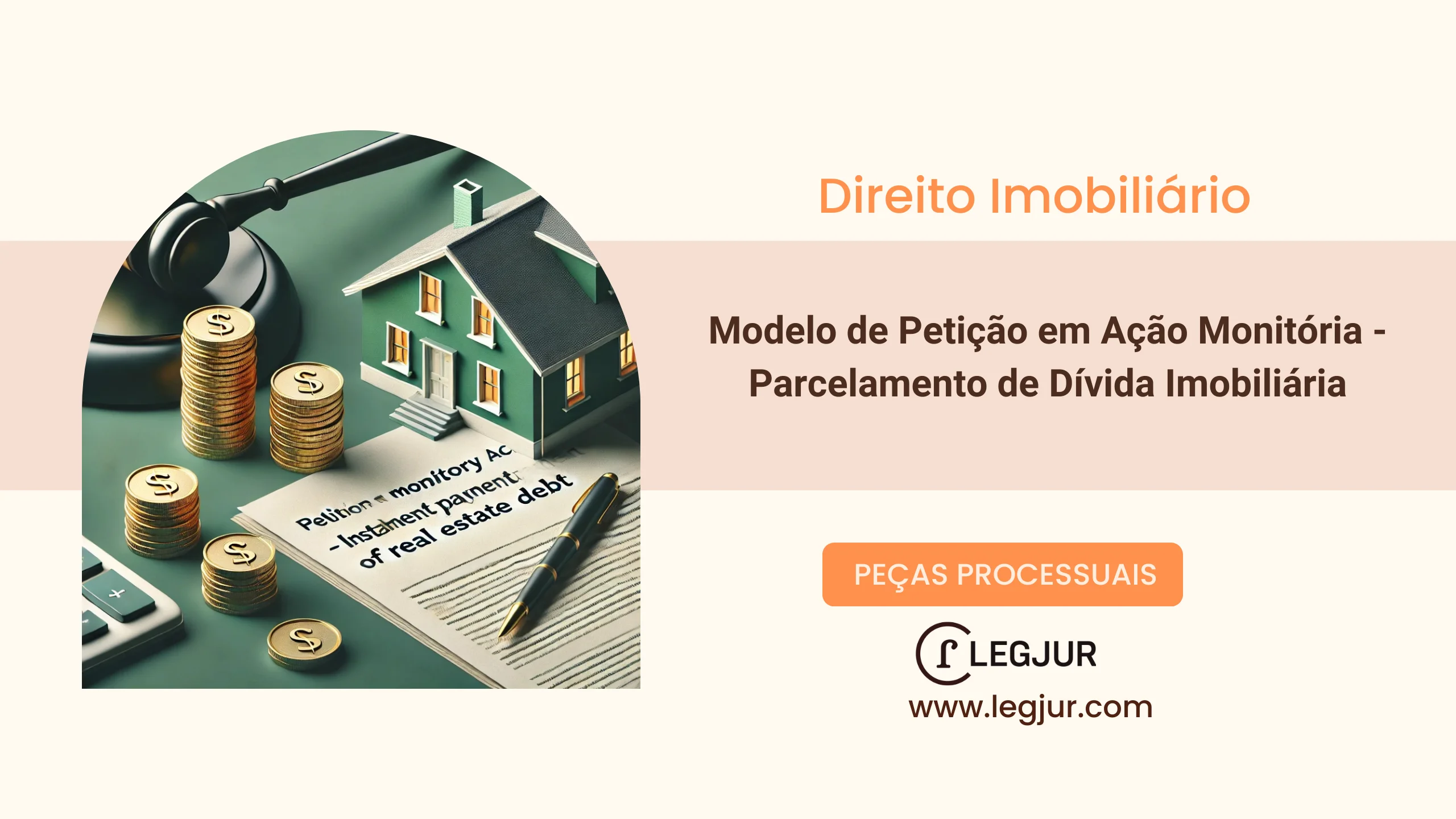 Modelo de Petição de Acordo ou Proposta de Parcelamento em Ação Monitória envolvendo Contrato de Compra e Venda de Imóvel