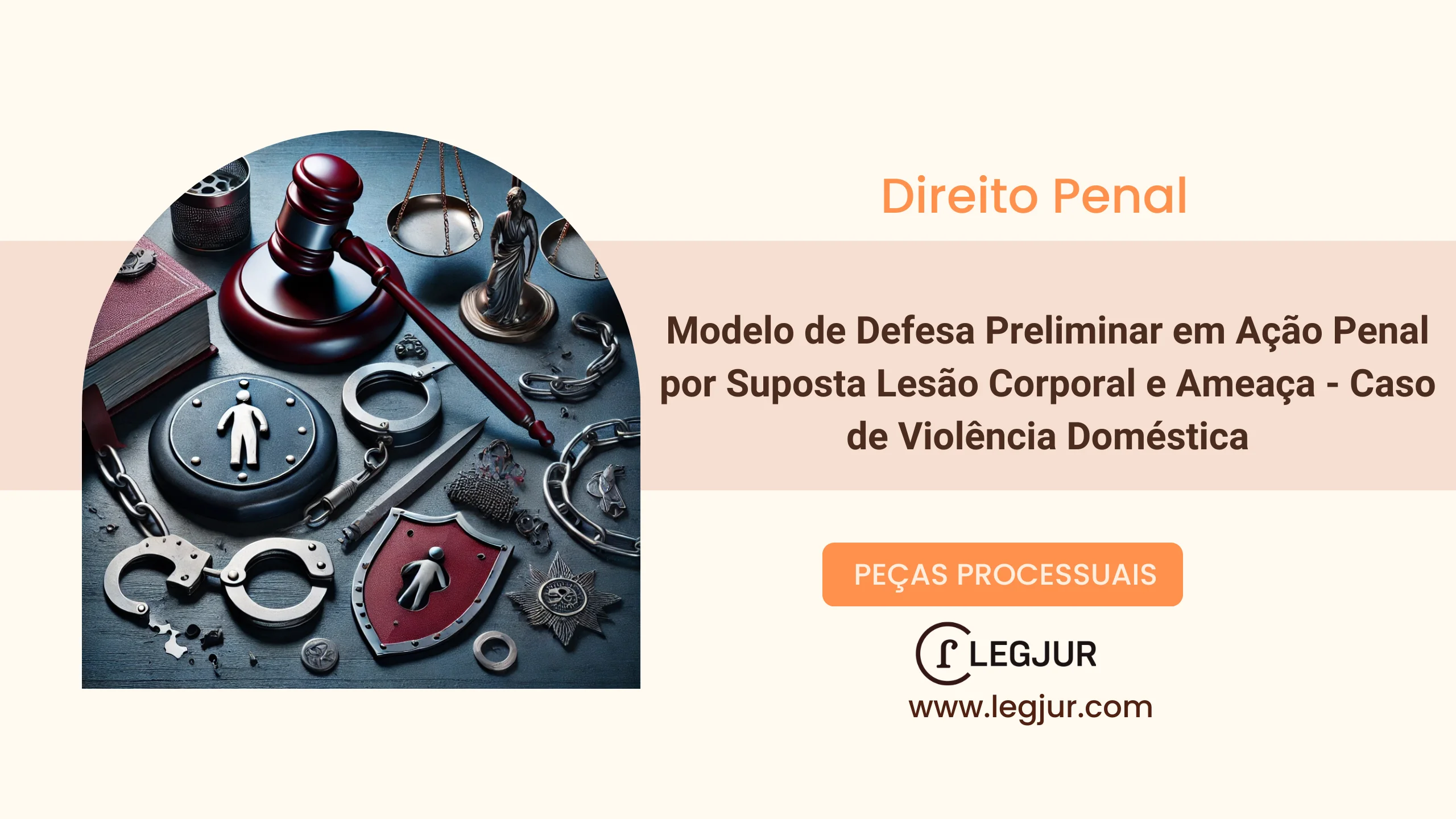 Modelo de Resposta à Acusação em Ação Penal de Violência Doméstica: Preliminares de Ausência de Representação, Decadência do Direito de Representação e Inépcia da Denúncia com Pedido de Absolvição por Insuficiência de Provas