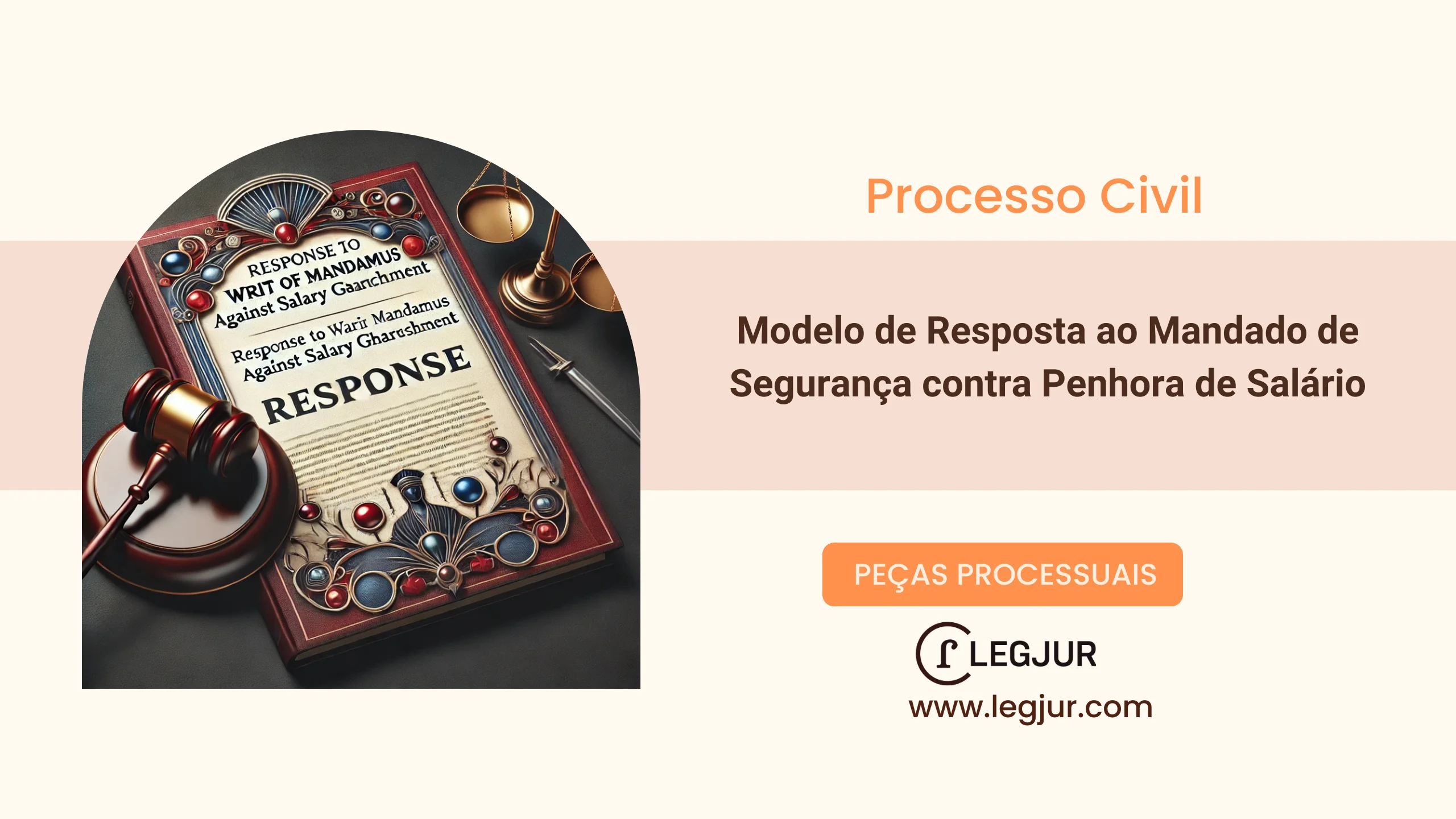 Modelo de Contestação em Mandado de Segurança Contra Penhora de 30% de Salário em Execução no Juizado Especial Cível: Impugnação à Impenhorabilidade, Inadequação da Via Eleita e Ausência de Prova Pré-Constituída