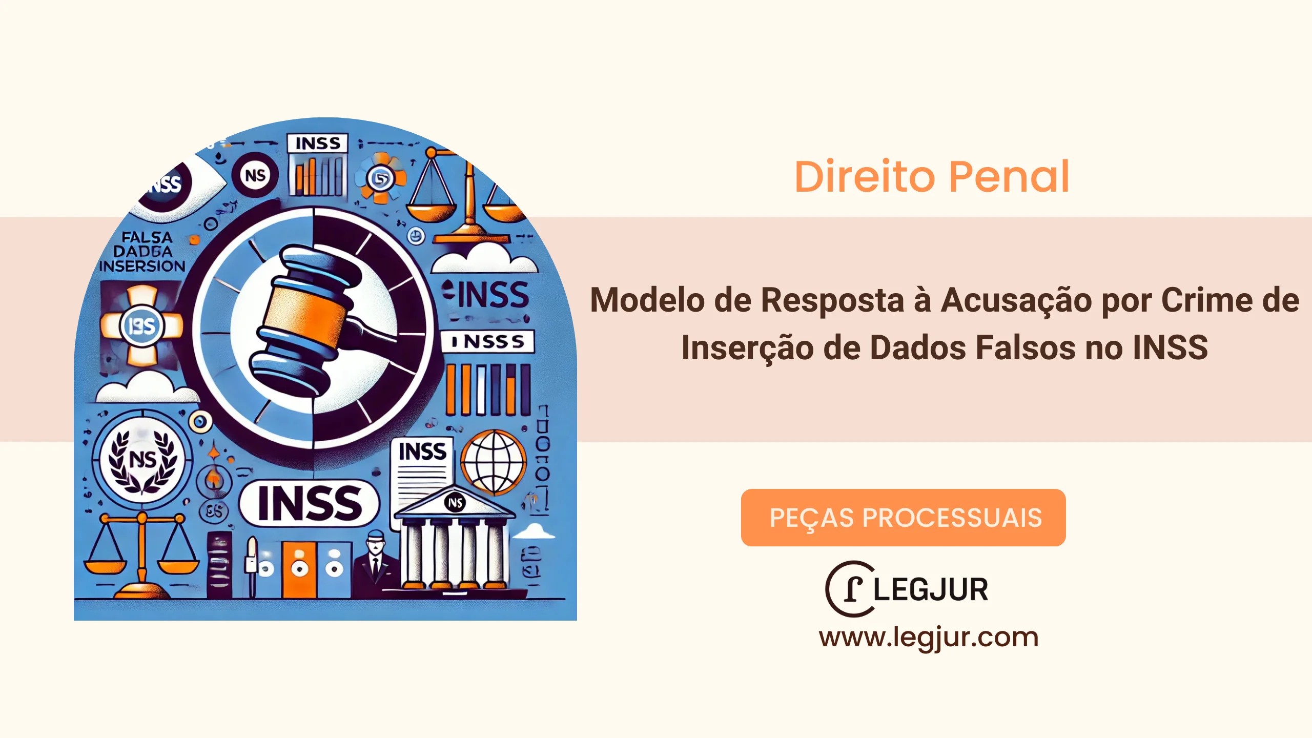 Modelo de Resposta à Acusação em Ação Penal de Peculato e Estelionato Qualificado com Pedido de Rejeição da Denúncia ou Absolvição Sumária – INSS
