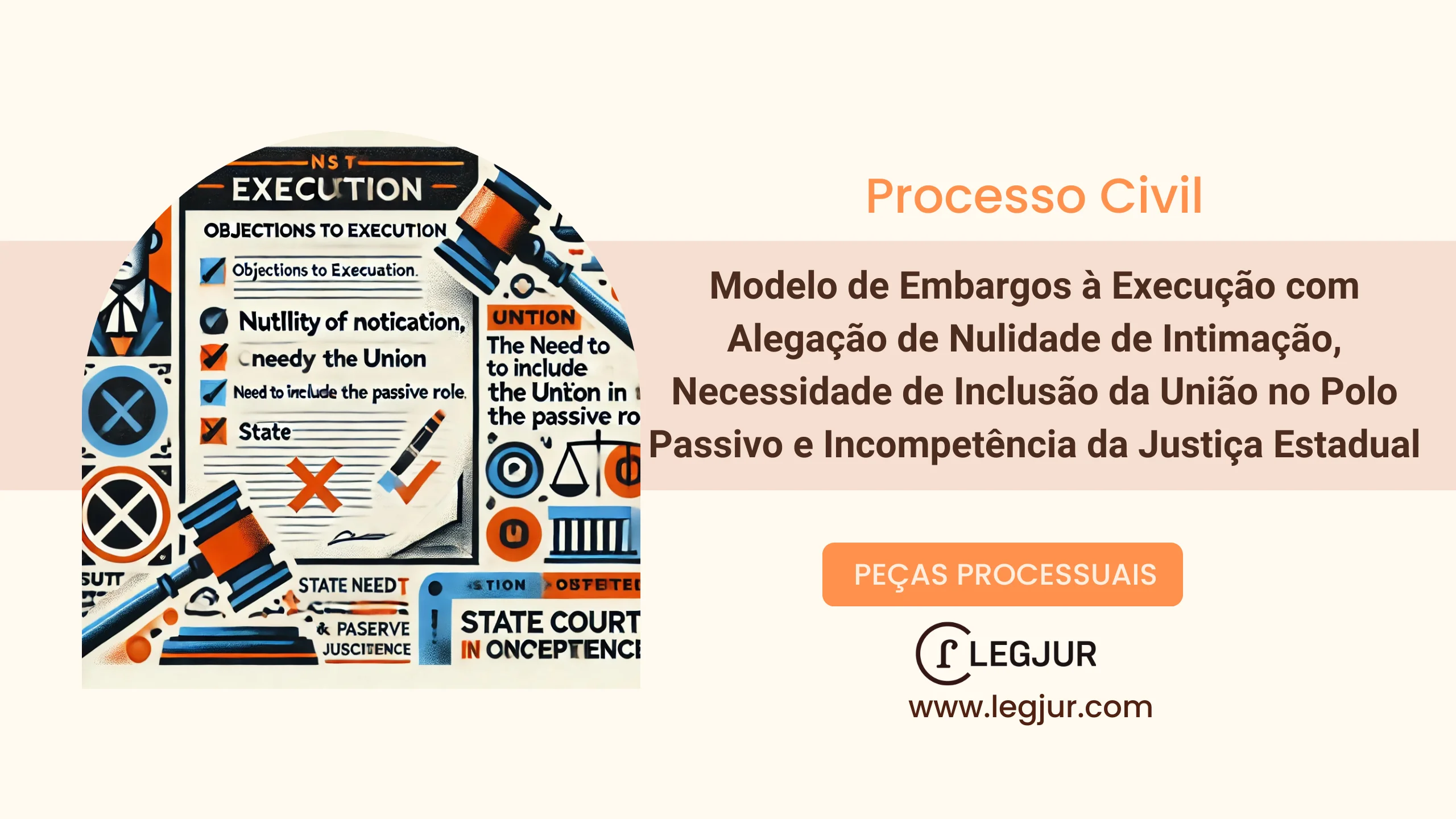 Modelo de Embargos à Execução com Pedido de Nulidade de Penhora, Reconhecimento de Incompetência da Justiça Estadual e Revisão de Cálculos por Desconto Indevido de Imposto de Renda, em Face de Posto Settee Ltda., Espólios e Receita Federal