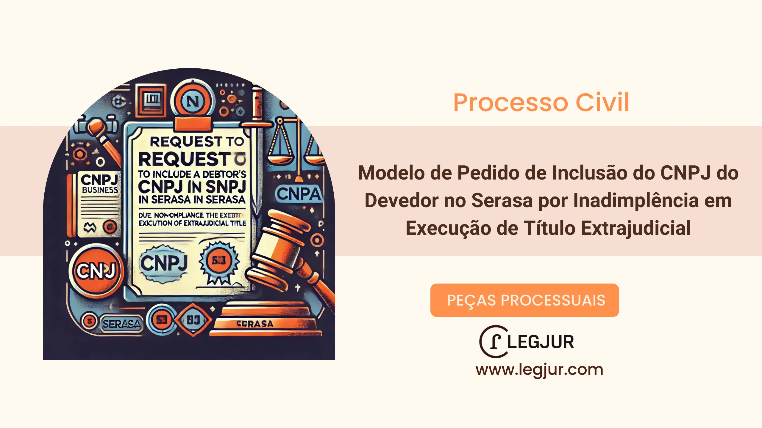 Modelo de Pedido de Reconsideração em Execução de Título Judicial: Pleito de Inclusão do Nome do Executado Pessoa Jurídica nos Cadastros de Inadimplentes via SERASAJUD com Base no Art. 782, §3º, do CPC