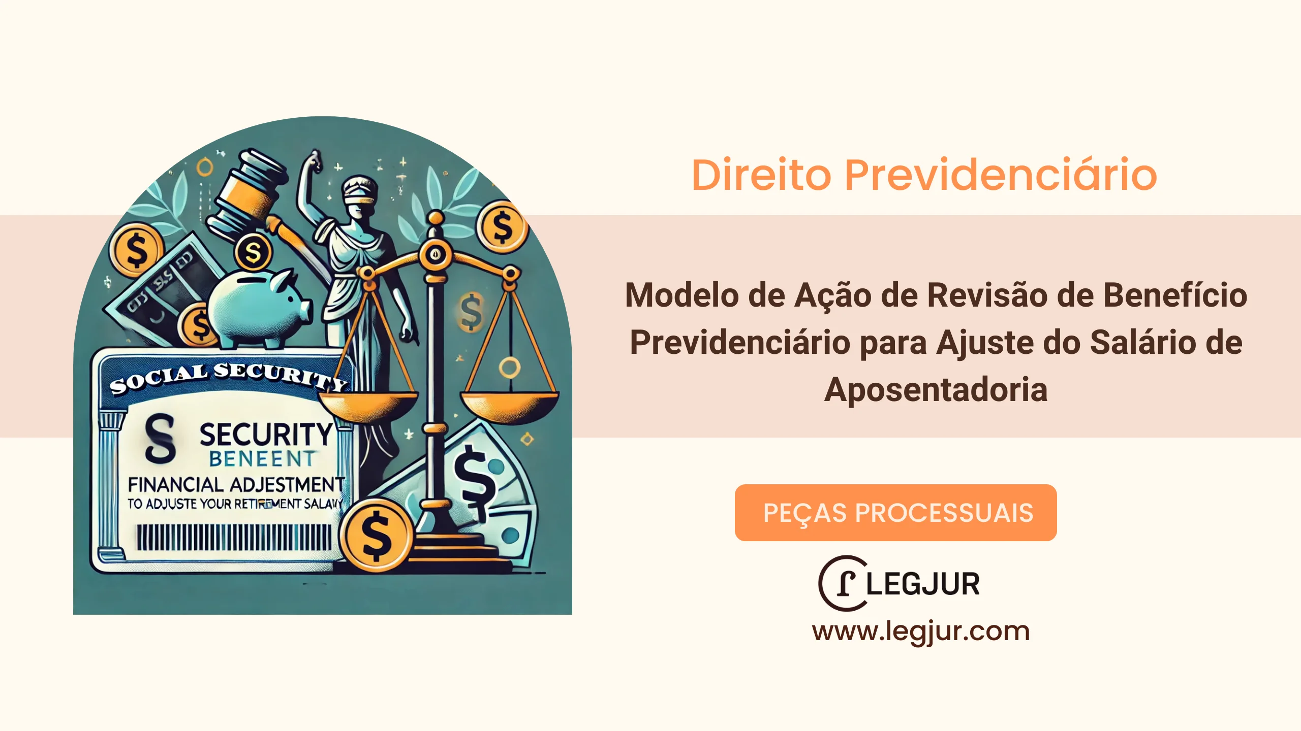 Modelo de Petição Inicial de Ação de Revisão de Benefício Previdenciário pelo INSS com Base em Reconhecimento de Diferenças Salariais por Decisão Trabalhista, Observância do Direito Adquirido, Teto Previdenciário e Prescrição Quinquenal
