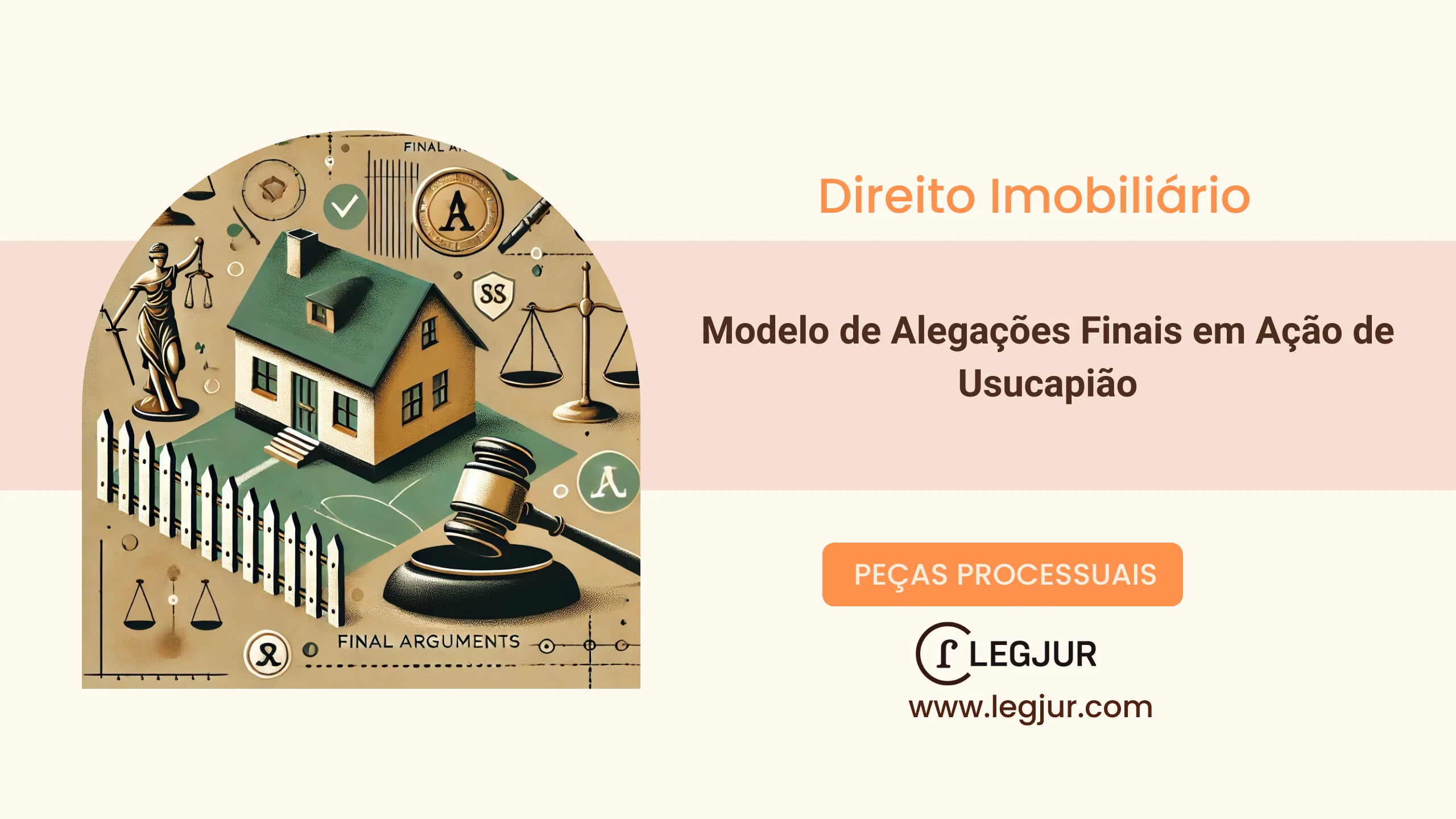Modelo de Alegações Finais em Ação de Usucapião Urbana contra Município: Pedido de Reconhecimento Judicial da Propriedade com Fundamentação Constitucional e Legal