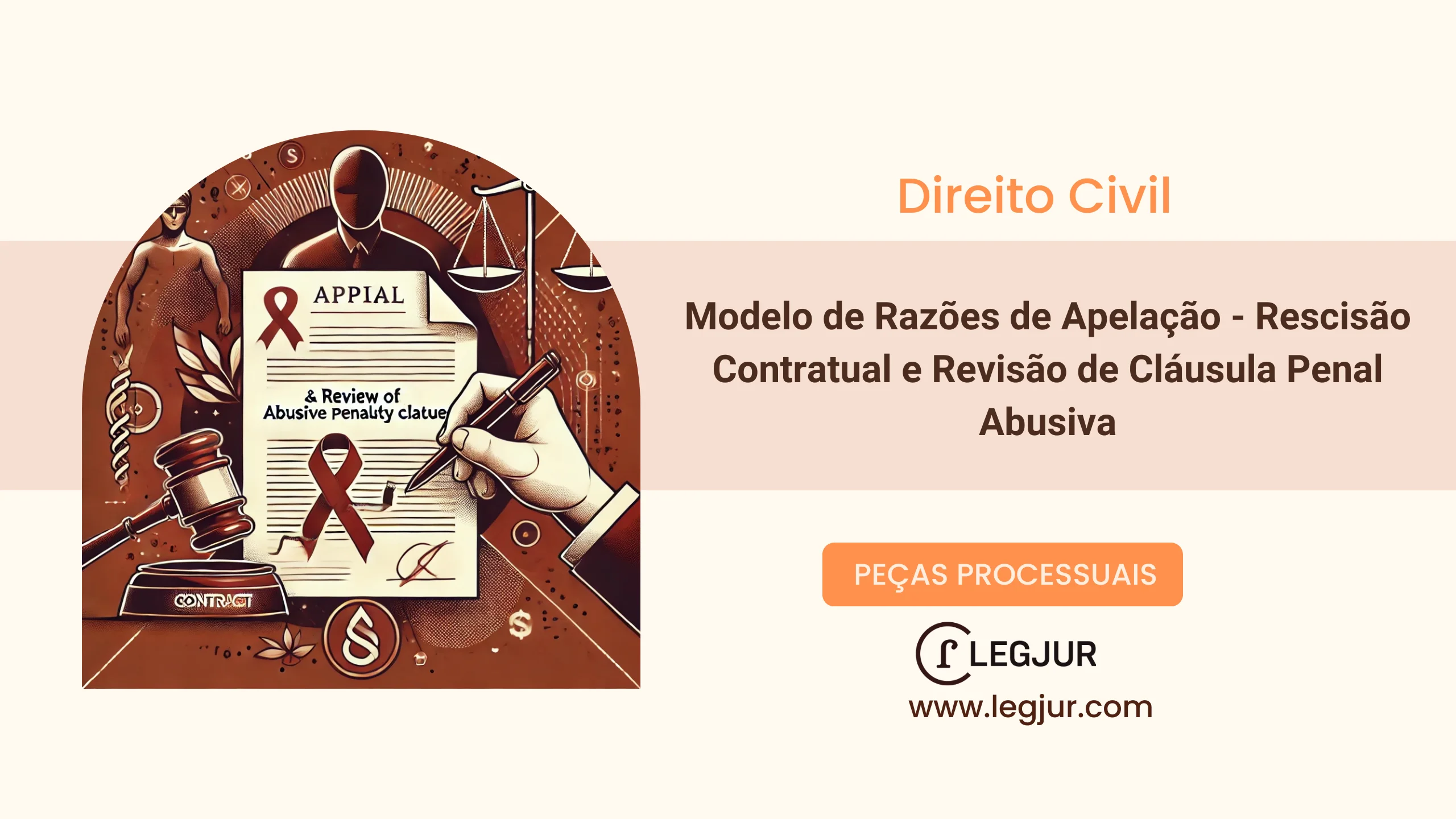 Modelo de Razões de Apelação em Ação de Rescisão Contratual de Compra e Venda de Lote Urbano: Redução de Cláusula Penal Abusiva, Restituição de Valores Pagos e Limitação de Deduções