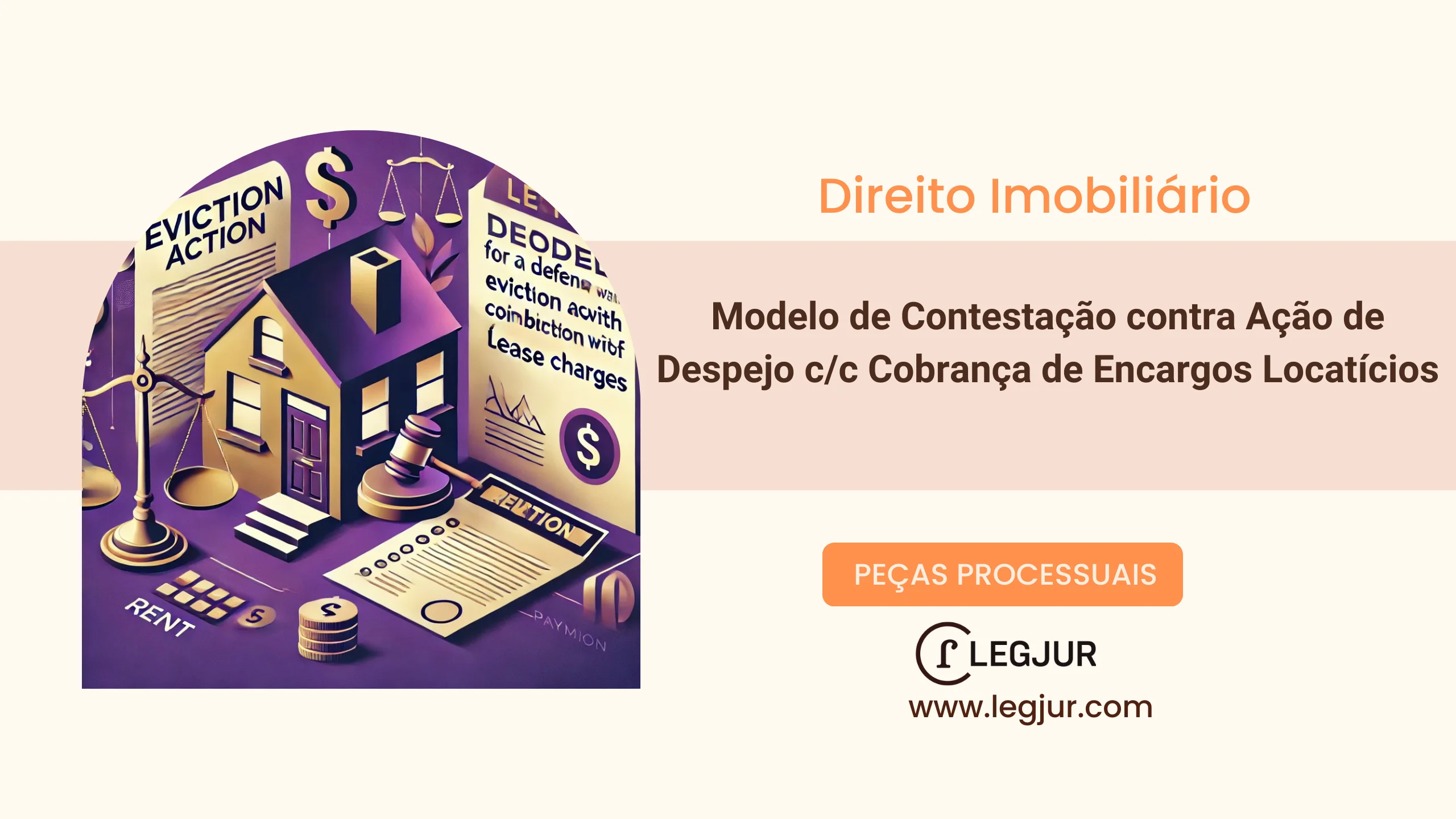 Modelo de Contestação em Ação de Despejo c/c Cobrança de Encargos Locatícios com Impugnação de Liminar e Pedido de Compensação – Defesa dos Locatários com Fundamentação Jurídica e Prova de Quitação
