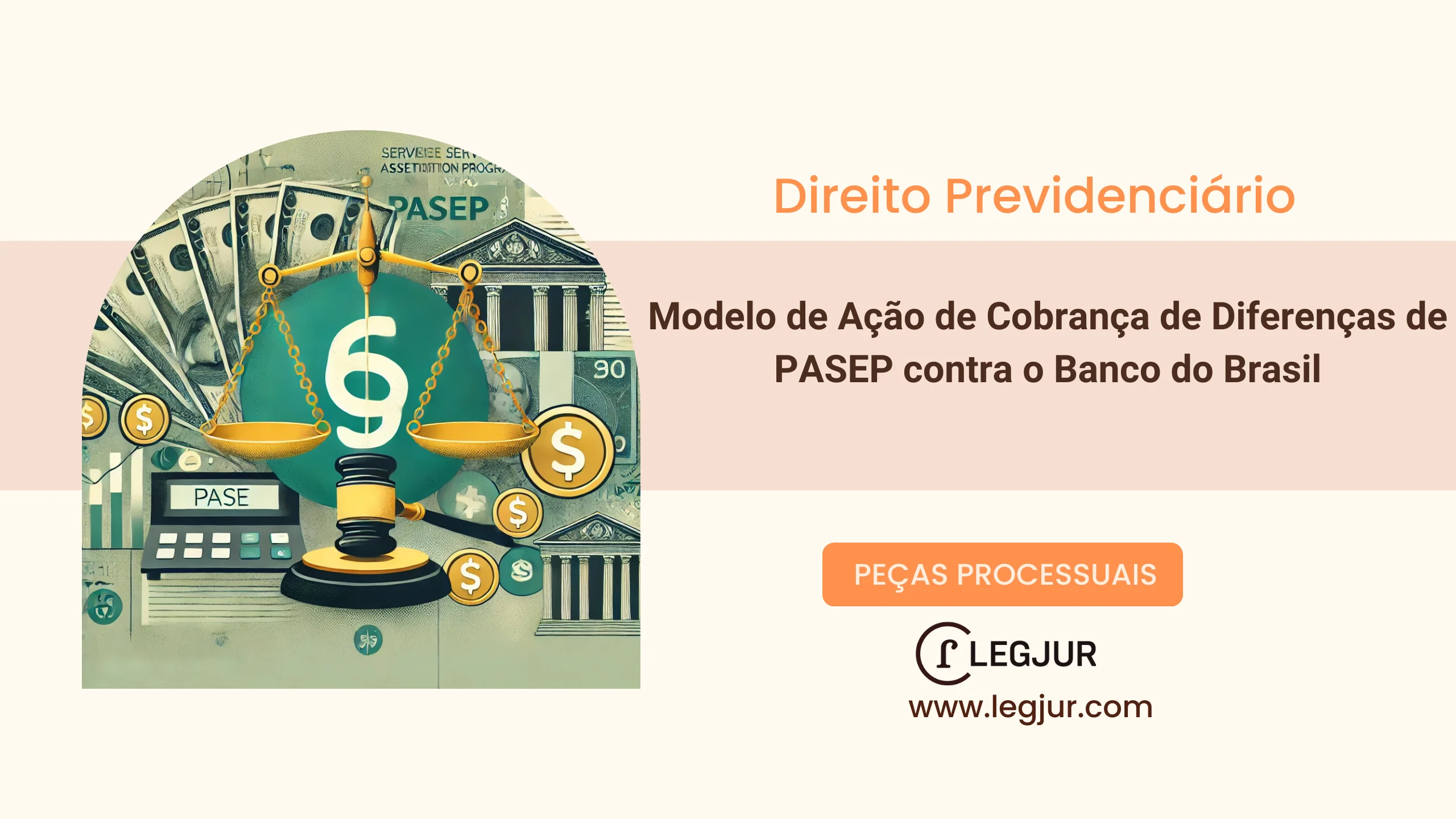 Modelo de Petição Inicial de Ação de Cobrança de Diferenças do PASEP contra Banco do Brasil S.A. com Fundamentação na Teoria da Actio Nata e Jurisprudência do STJ (Tema 1.150)