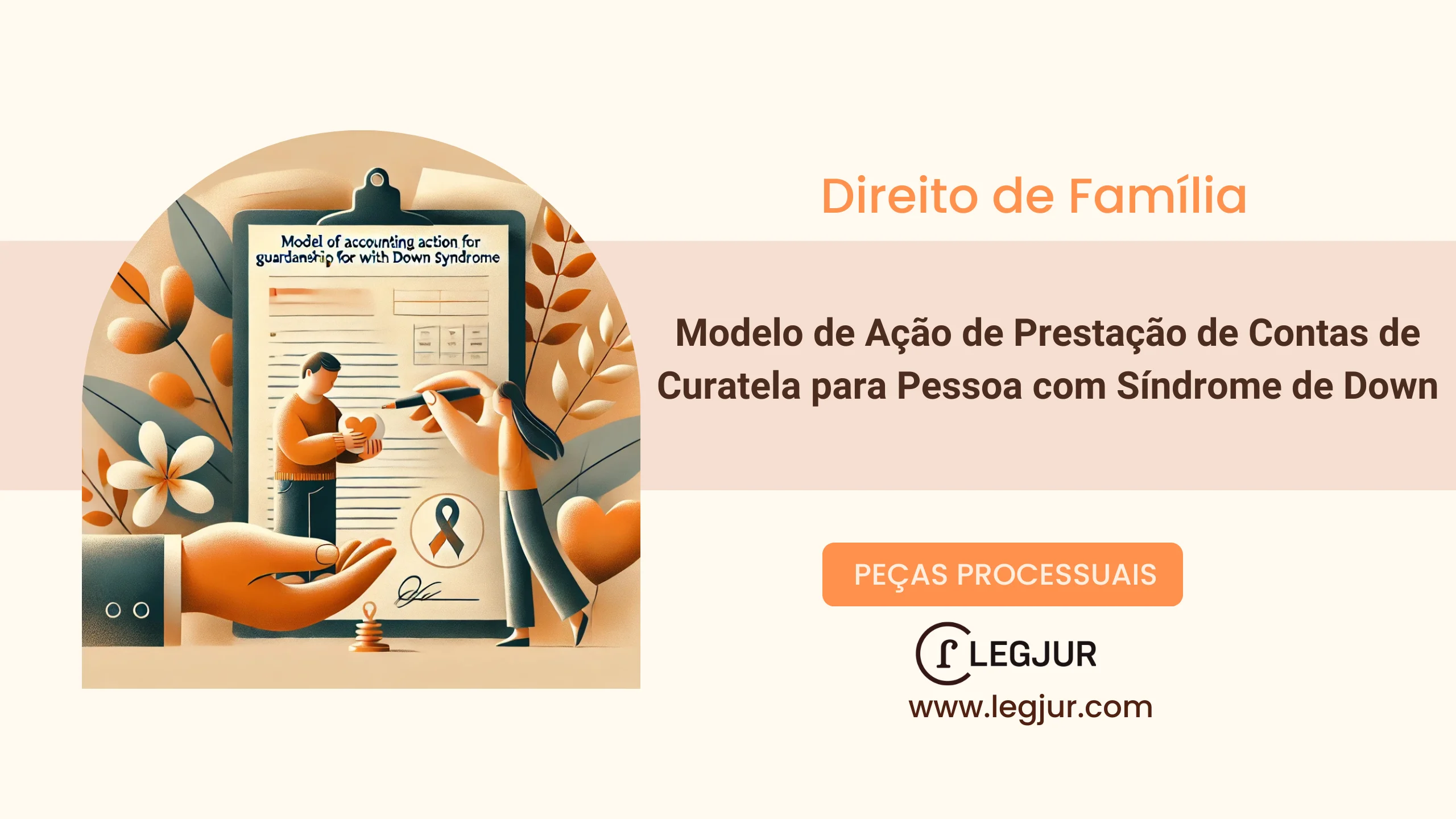 Modelo de Ação de Prestação de Contas por Curadora de Pessoa Interditada: Administração de Bens, Receitas Previdenciárias e Obrigações Legais com Fundamentação no CPC/2015 e Estatuto da Pessoa com Deficiência