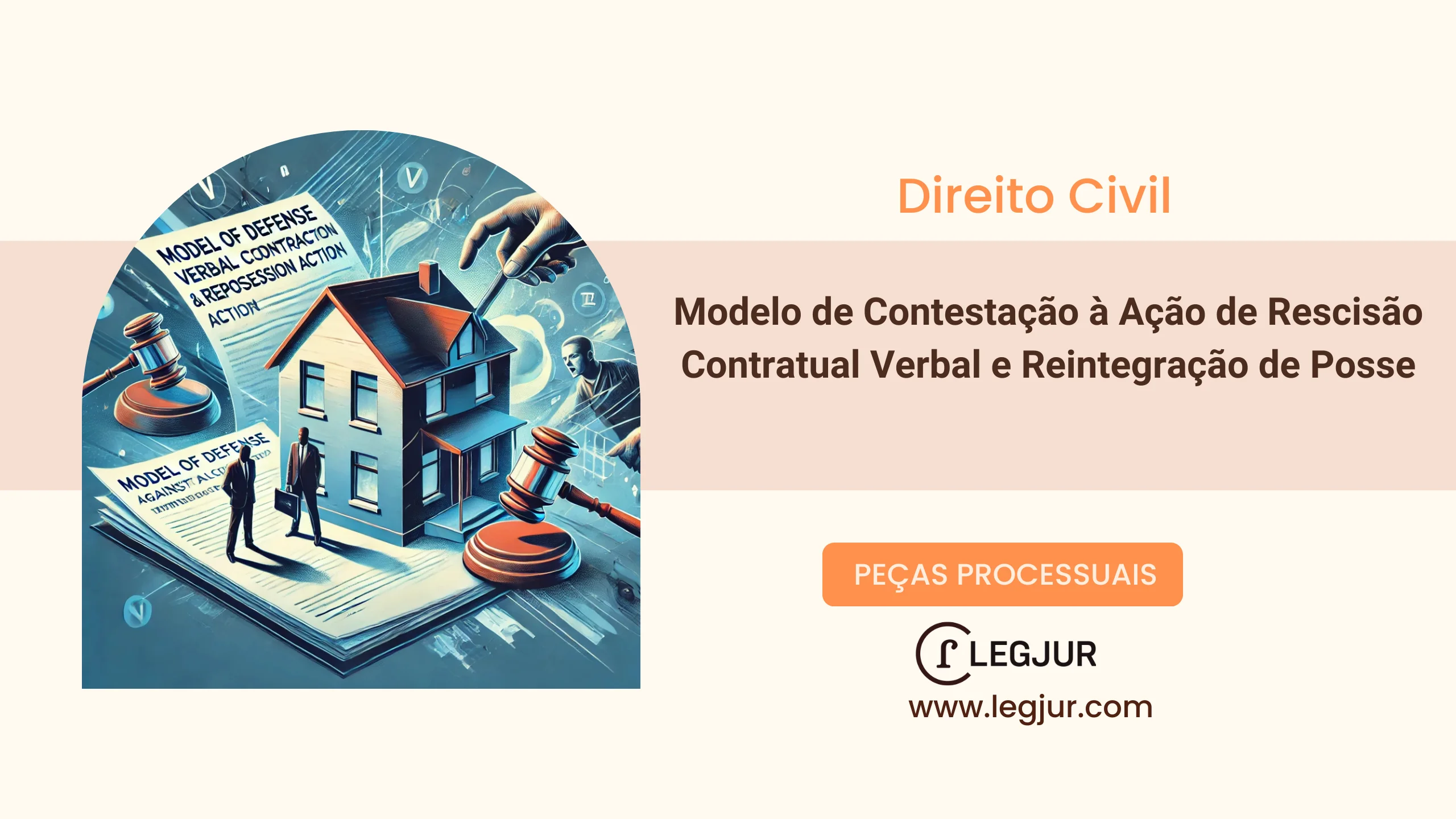 Modelo de Contestação em Ação de Reintegração de Posse com Preliminares de Ilegitimidade Passiva e Incompetência do Juízo entre Particulares sobre Permuta Verbal de Imóveis Urbanos