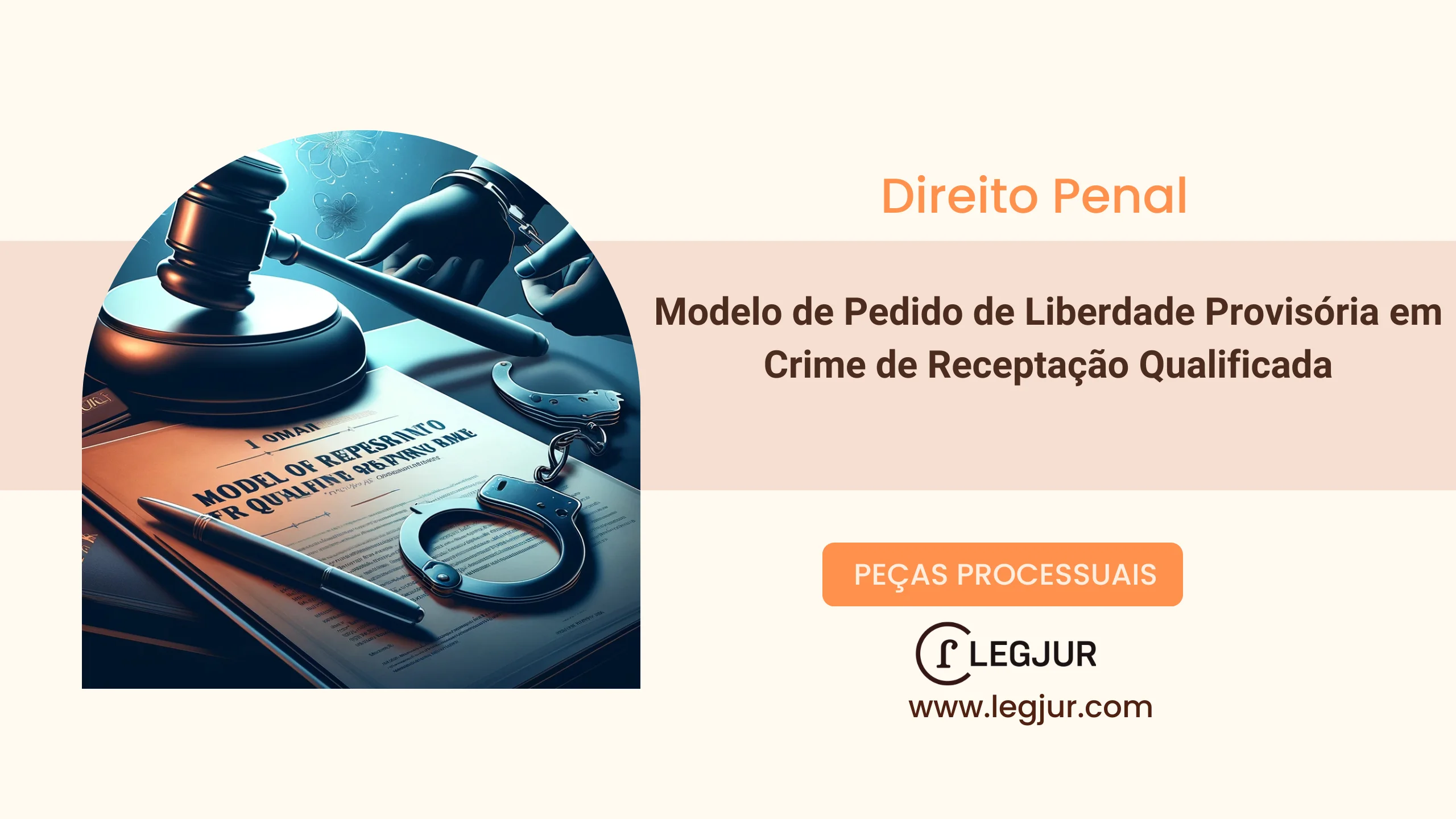Modelo de Pedido de Liberdade Provisória com Fundamentação e Alternativamente Aplicação de Medidas Cautelares em Caso de Prisão Preventiva por Receptação Qualificada – Requerente Primário e de Bons Antecedentes