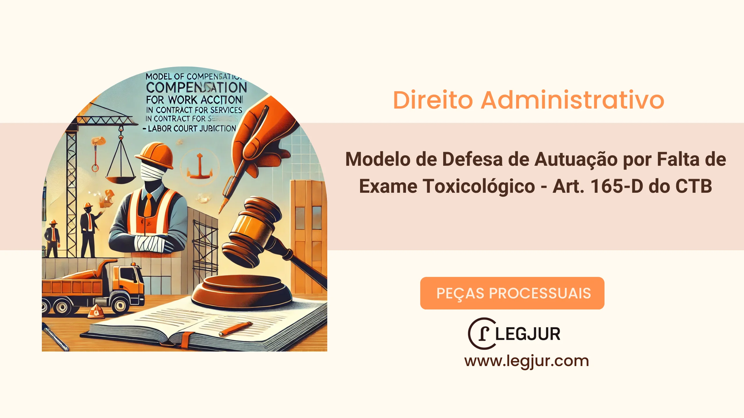 Modelo de Defesa Administrativa Contra Autuação por Não Realização de Exame Toxicológico Periódico (Art. 165-D do CTB) com Fundamentação em Nulidade por Ausência de Notificação Regular, Violação ao Contraditório e Ampla Defesa