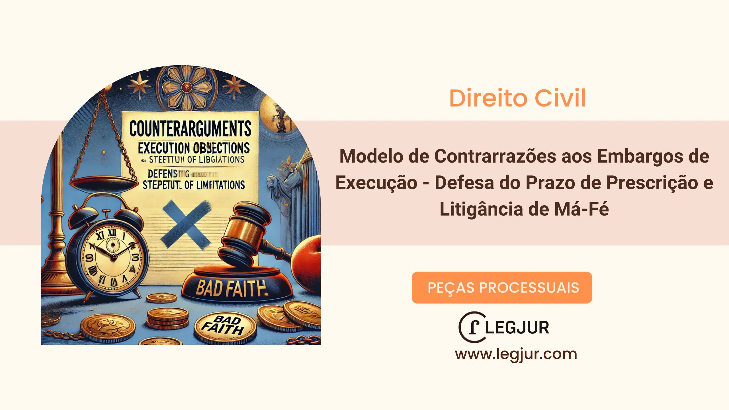 Modelo de Contrarrazões aos Embargos à Execução: Defesa da Validade de Títulos Executivos e Contestação de Prescrição Parcial