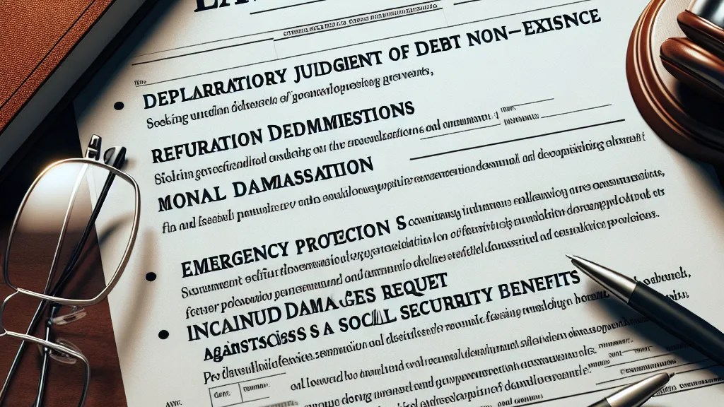 Modelo de Ação Declaratória de Inexistência de Débito, Repetição de Indébito, Indenização por Danos Morais e Pedido de Tutela de Urgência contra Instituições Financeiras por Descontos Indevidos em Benefícios Previdenciários