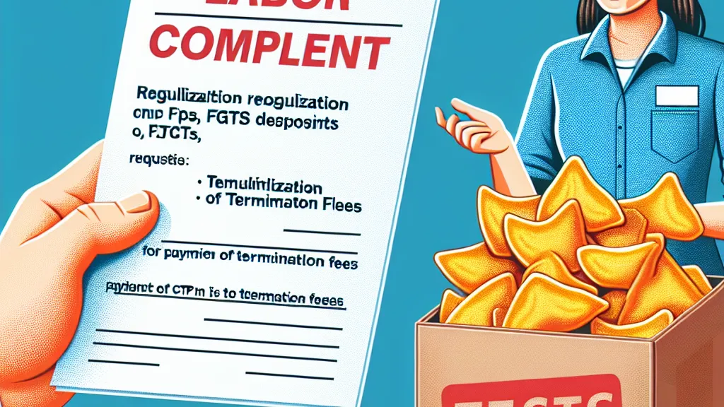 Modelo de Reclamação Trabalhista com Pedido de Regularização de CTPS, Depósitos de FGTS e Pagamento de Verbas Rescisórias contra Petiscos Ltda.