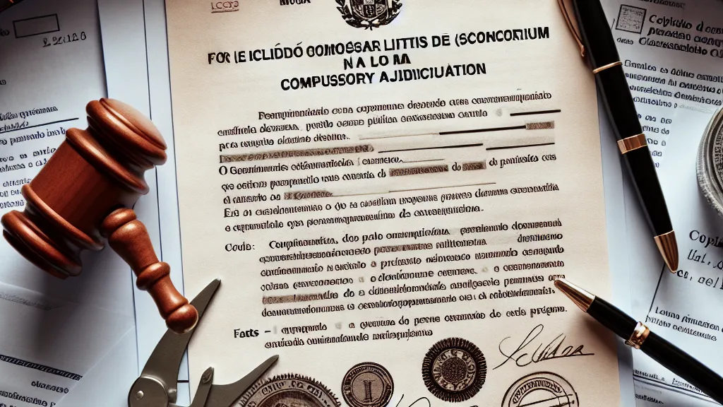 Modelo de Requerimento de Inclusão de Litisconsórcio Necessário em Ação de Adjudicação Compulsória fundamentado no CPC/2015 e no Código Civil