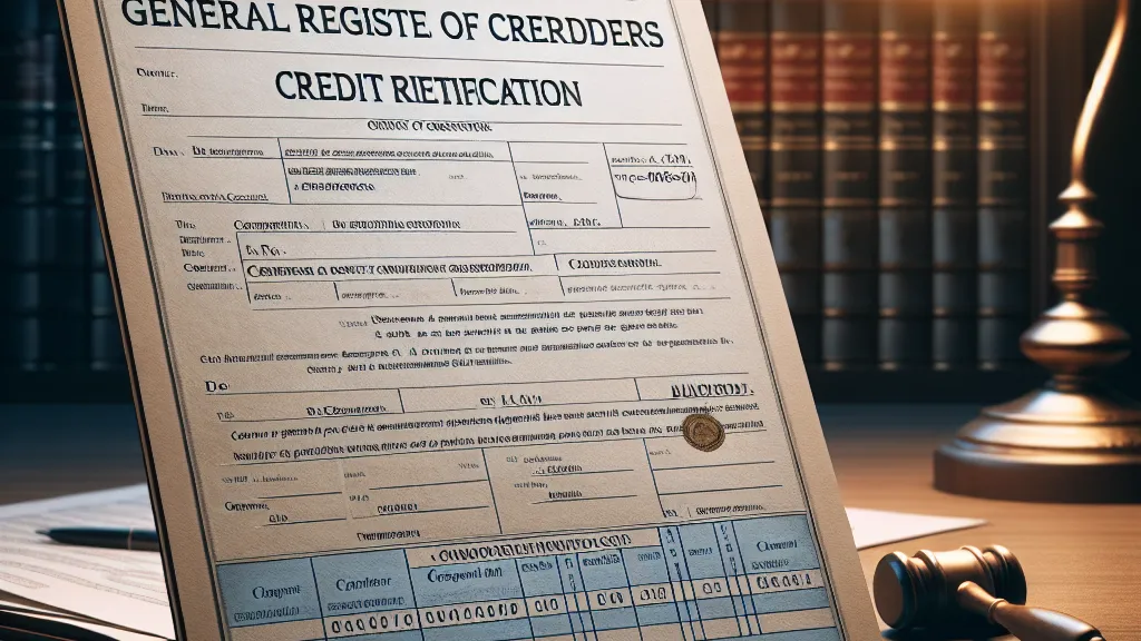 Modelo de Pedido de Retificação de Crédito em Quadro Geral de Credores no Processo de Falência
