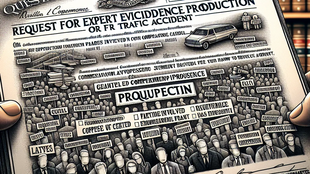 Modelo de Requerimento de Produção de Prova Pericial em Ação Indenizatória por Acidente de Trânsito